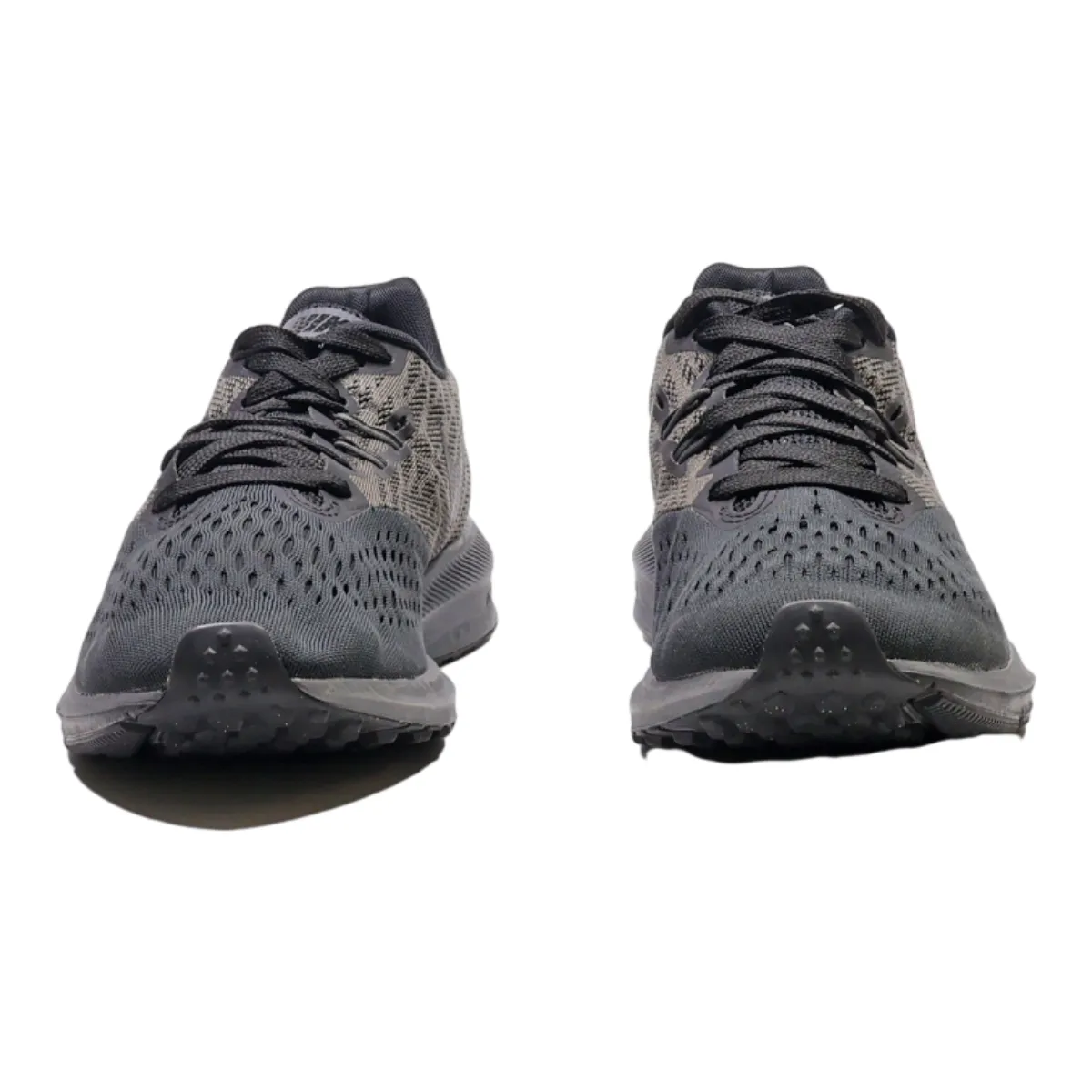 NIKE Zoom Winflo 4 Sneaker Trainers Black Synthetic Mens UK 7.5