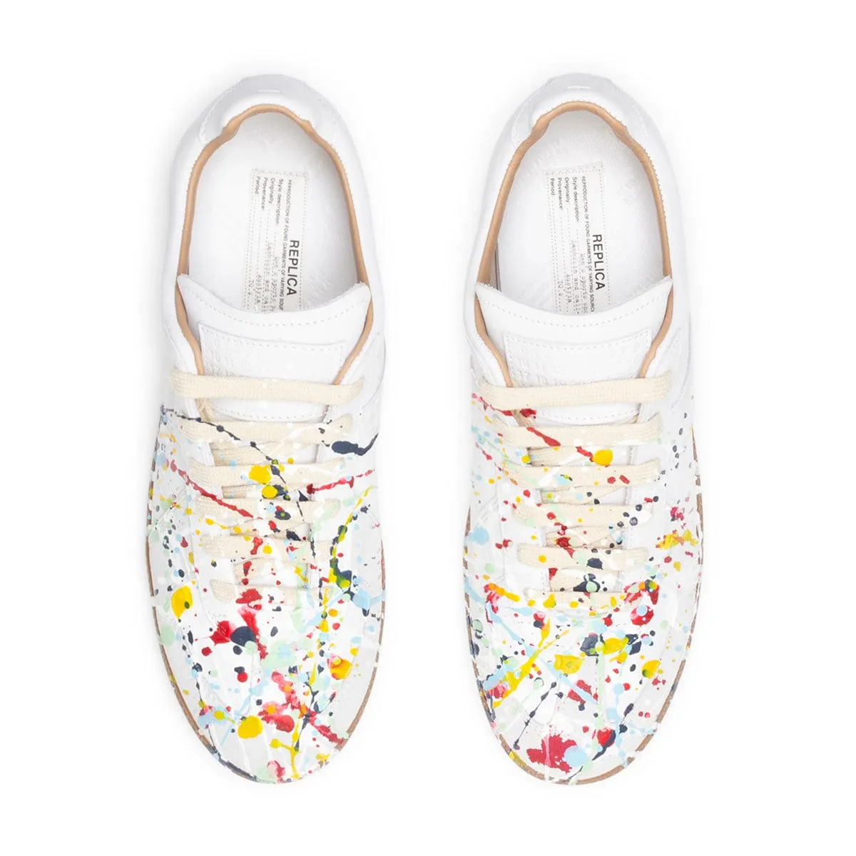 PAINT REPLICA SNEAKERS