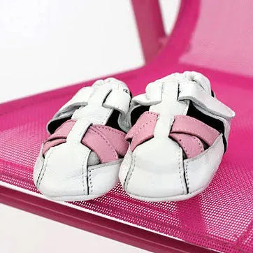 Pink Strip Sandals