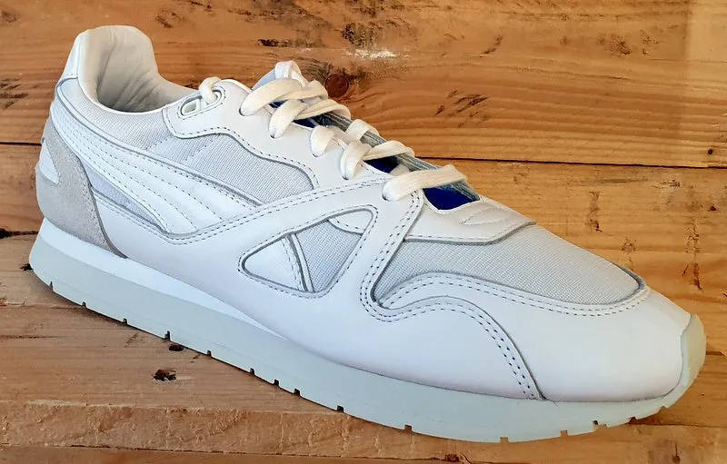 Puma Mirage Rudolf Dassler Low Leather Trainers UK10/US11/EU44.5 374876-01 White