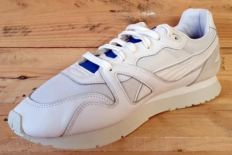 Puma Mirage Rudolf Dassler Low Leather Trainers UK10/US11/EU44.5 374876-01 White