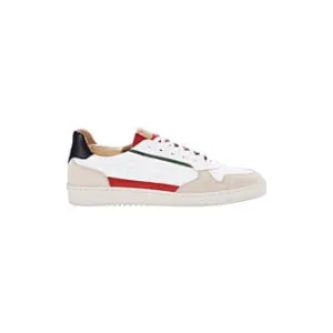 red White &amp; Green Men&#039;s Trainers - KOLORA