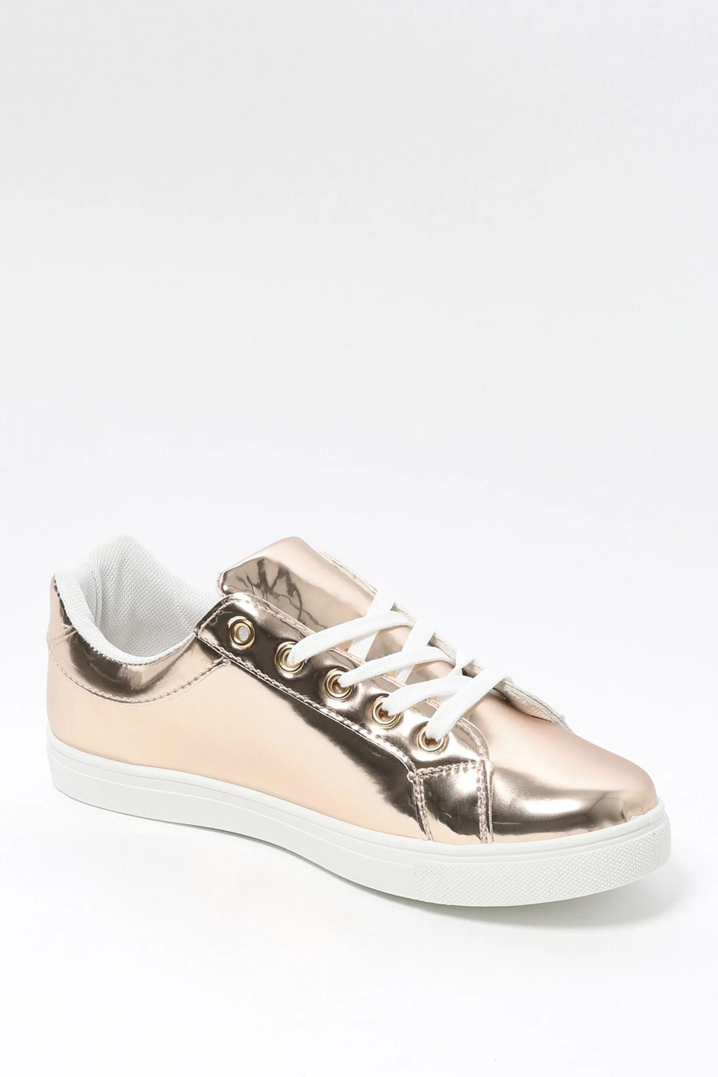Rose Gold Metallic Trainer