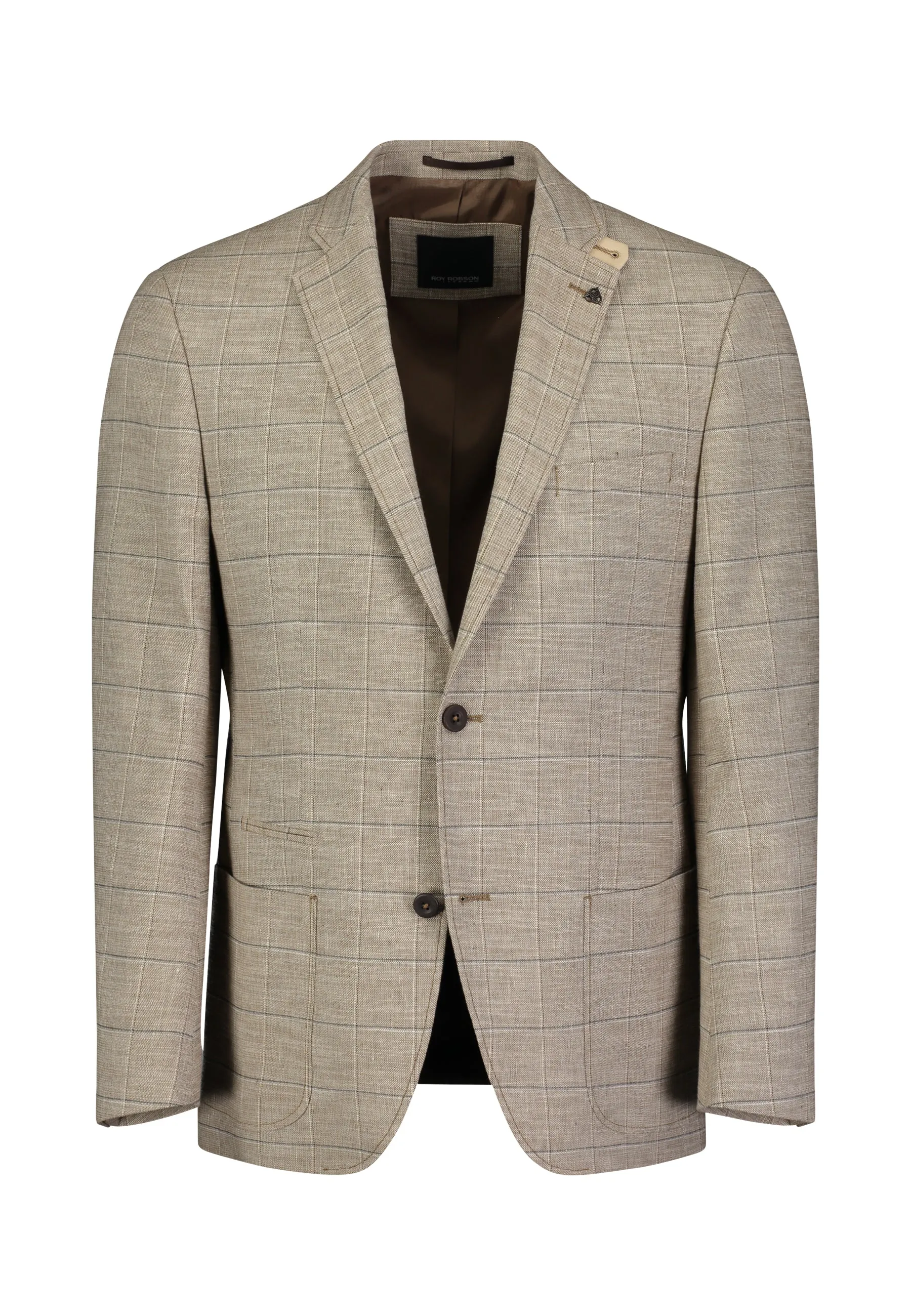 Roy Robson - Chequered Beige, Jacket