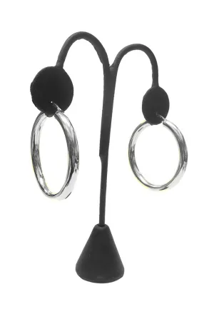 Silver Hoops 2"
