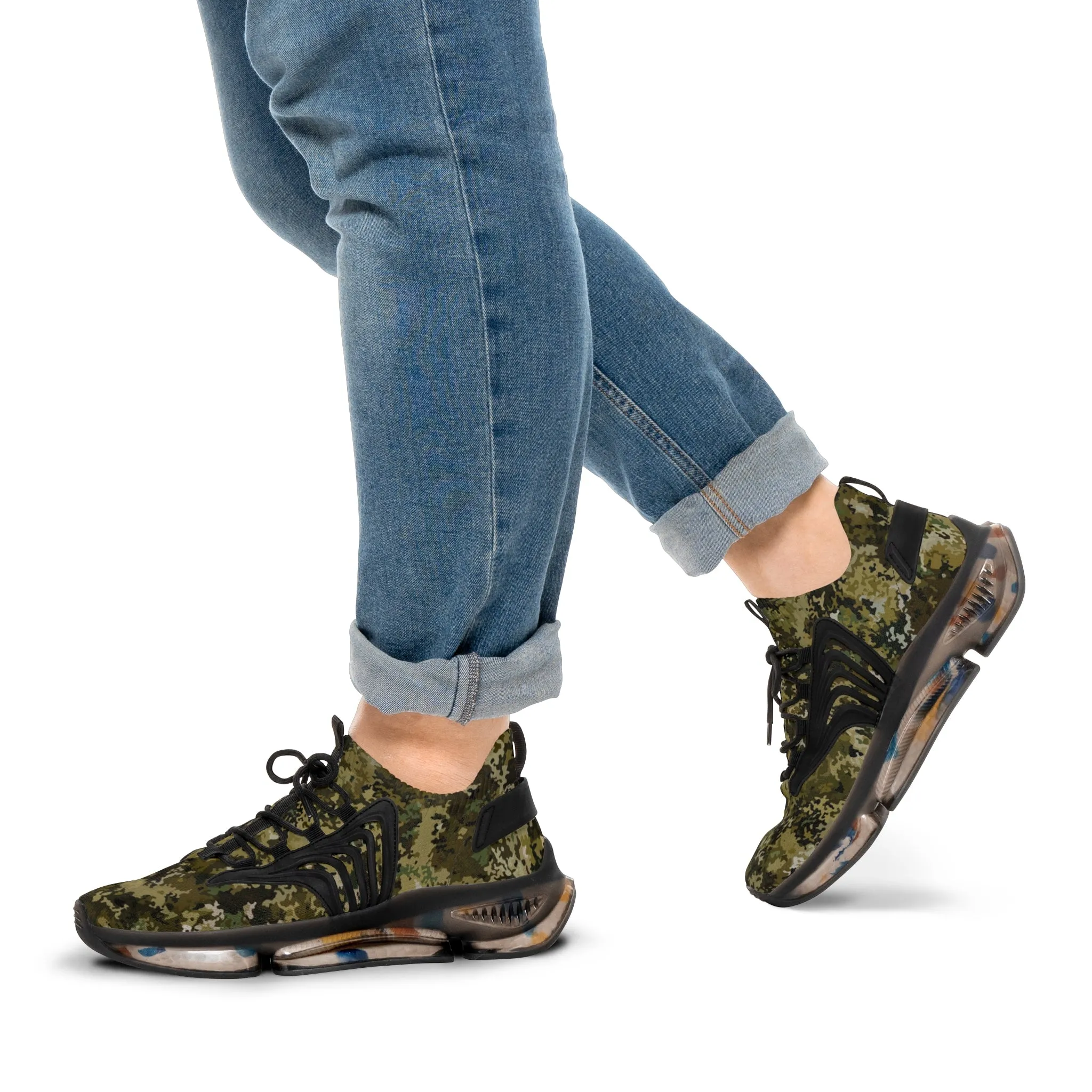 Sneakers Men's Mesh Camo by Mariu del Campo.