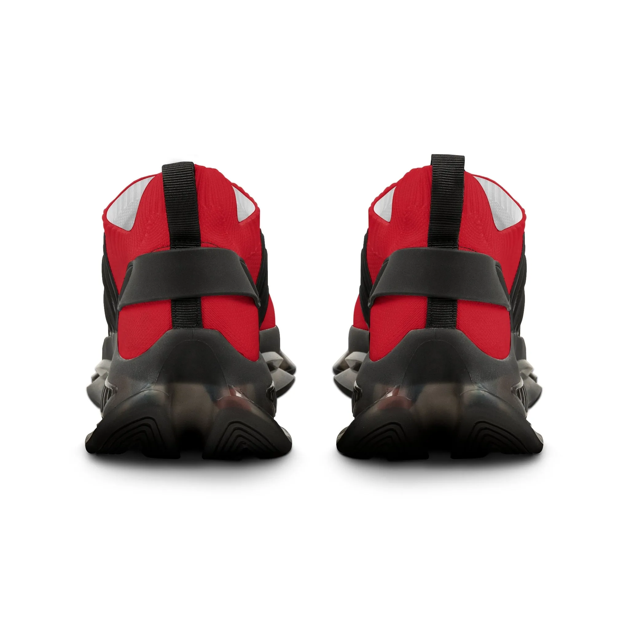 Sneakers Men's Mesh dark red by Mariu del Campo.
