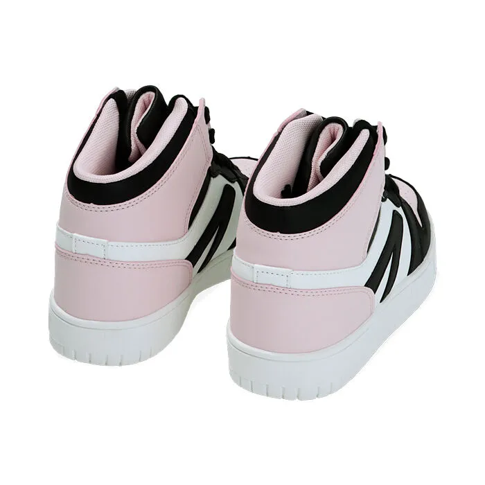 Sneakers nero/rosa