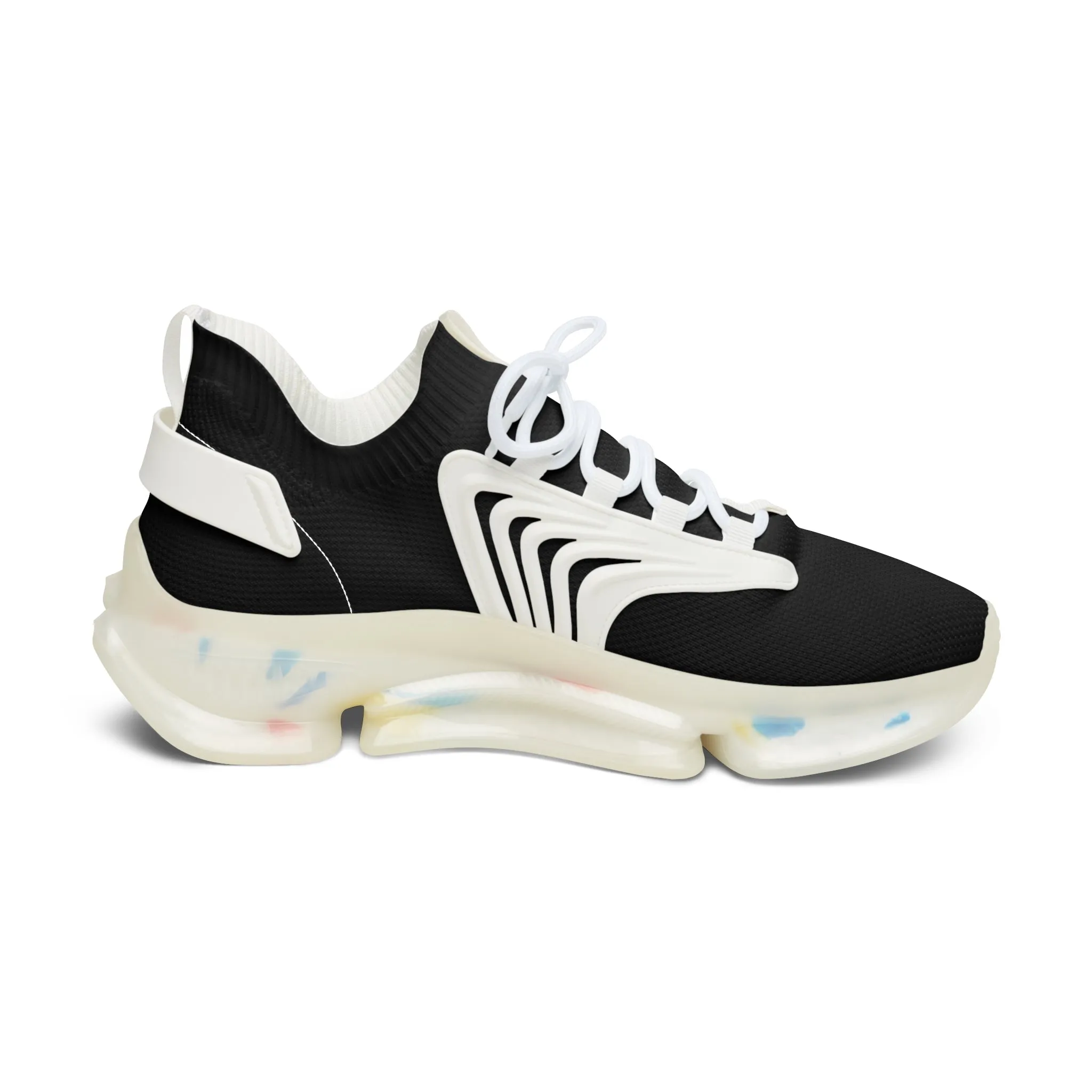 Sneakers Women's Mesh Black by Mariu del Campo.