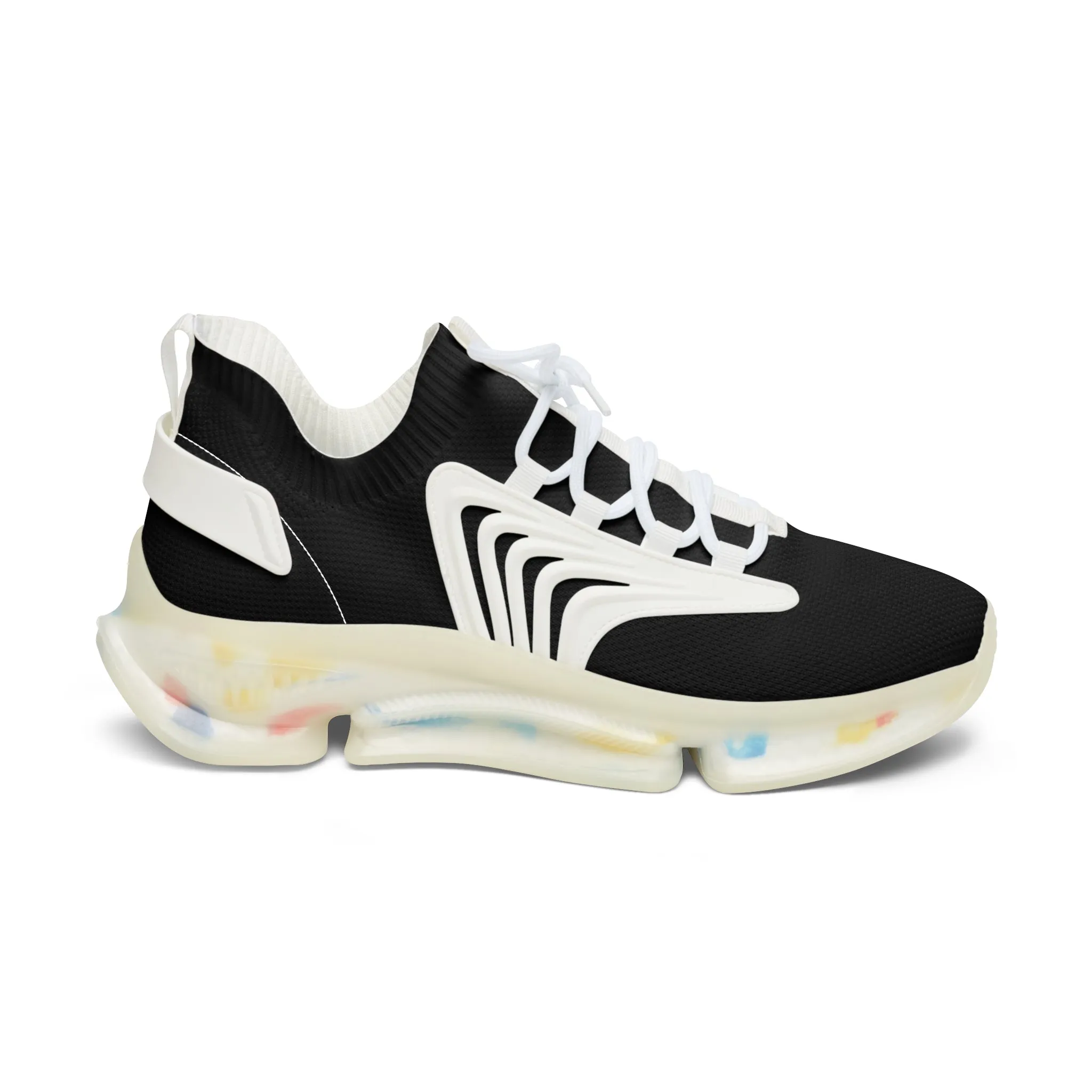 Sneakers Women's Mesh Black by Mariu del Campo.