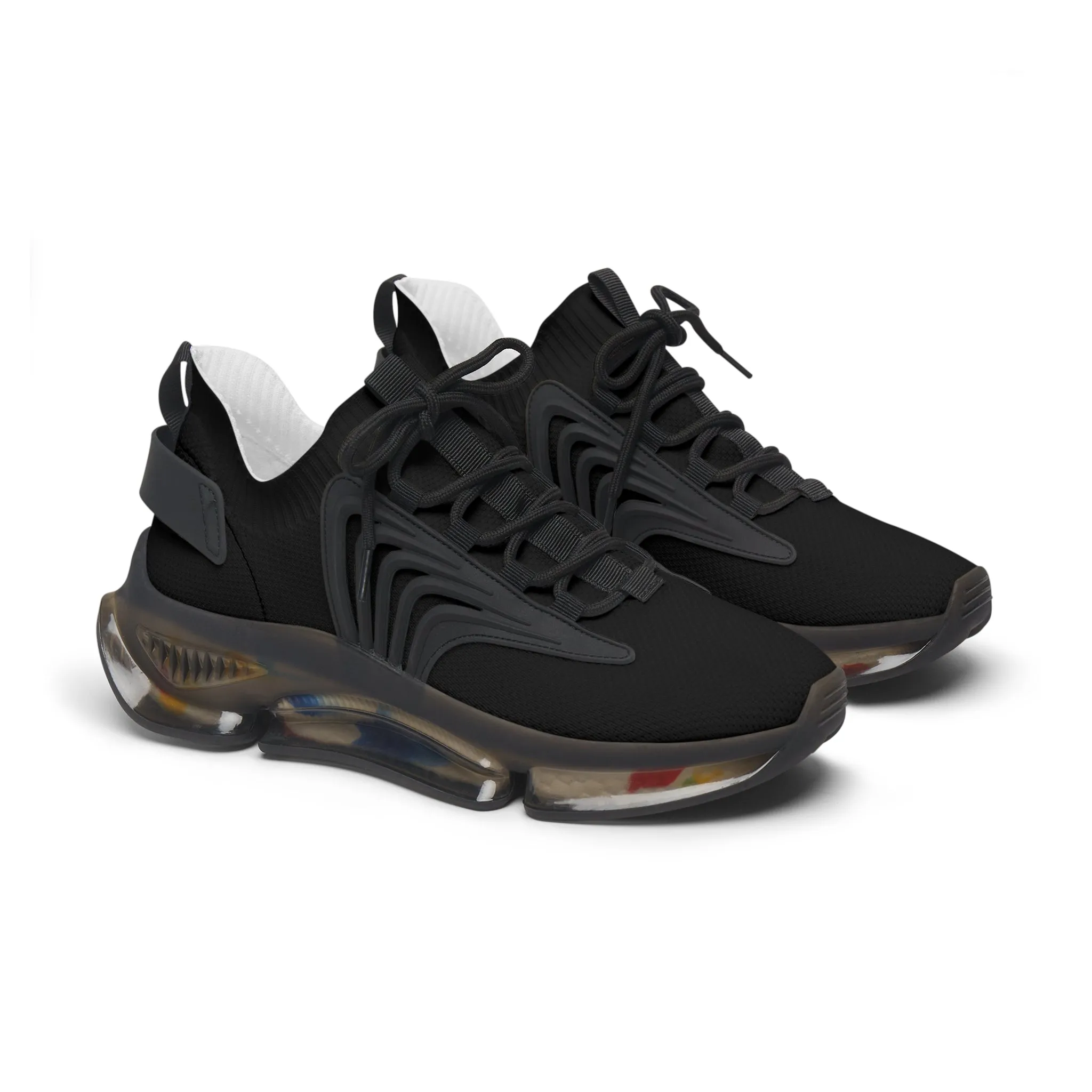 Sneakers Women's Mesh Black by Mariu del Campo.