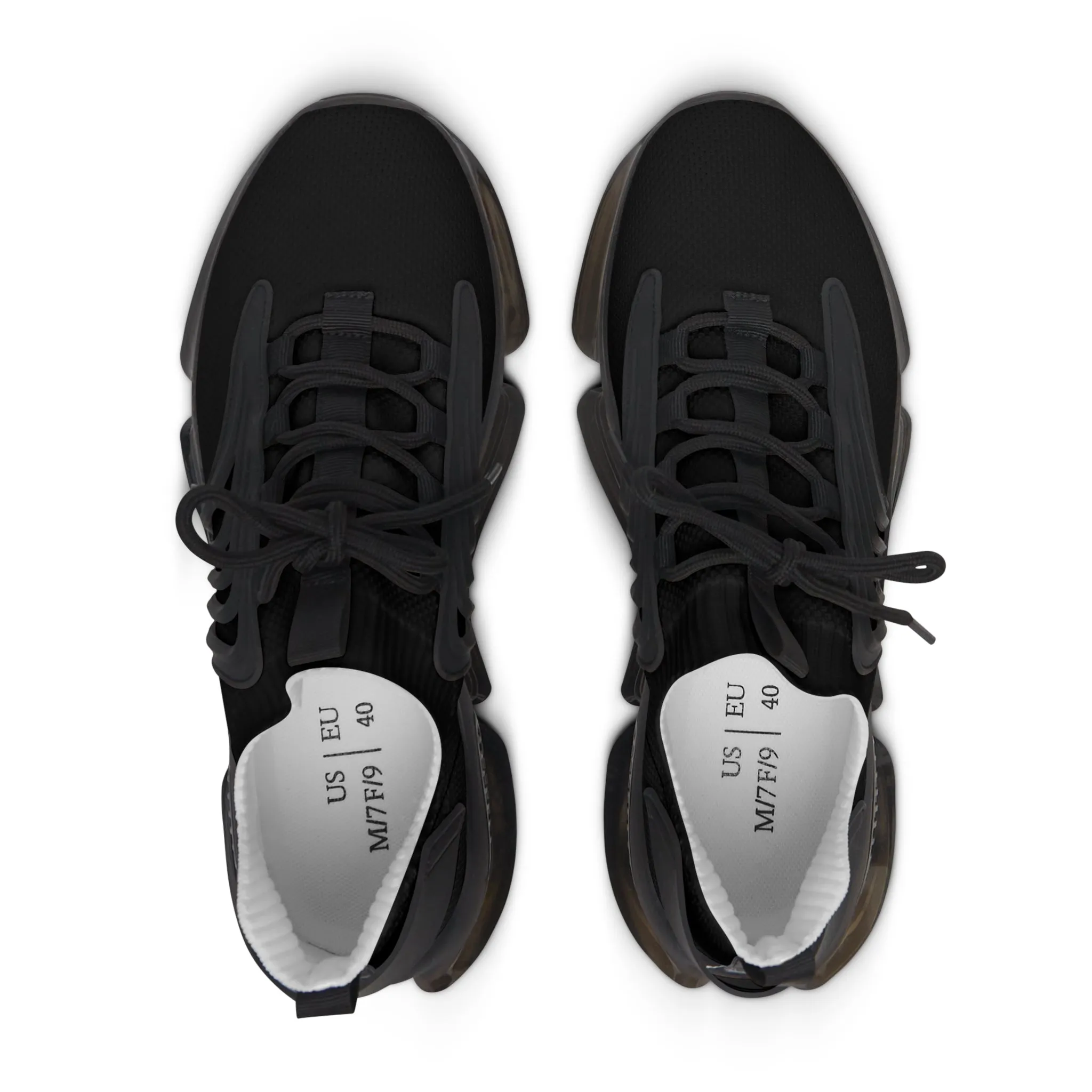 Sneakers Women's Mesh Black by Mariu del Campo.