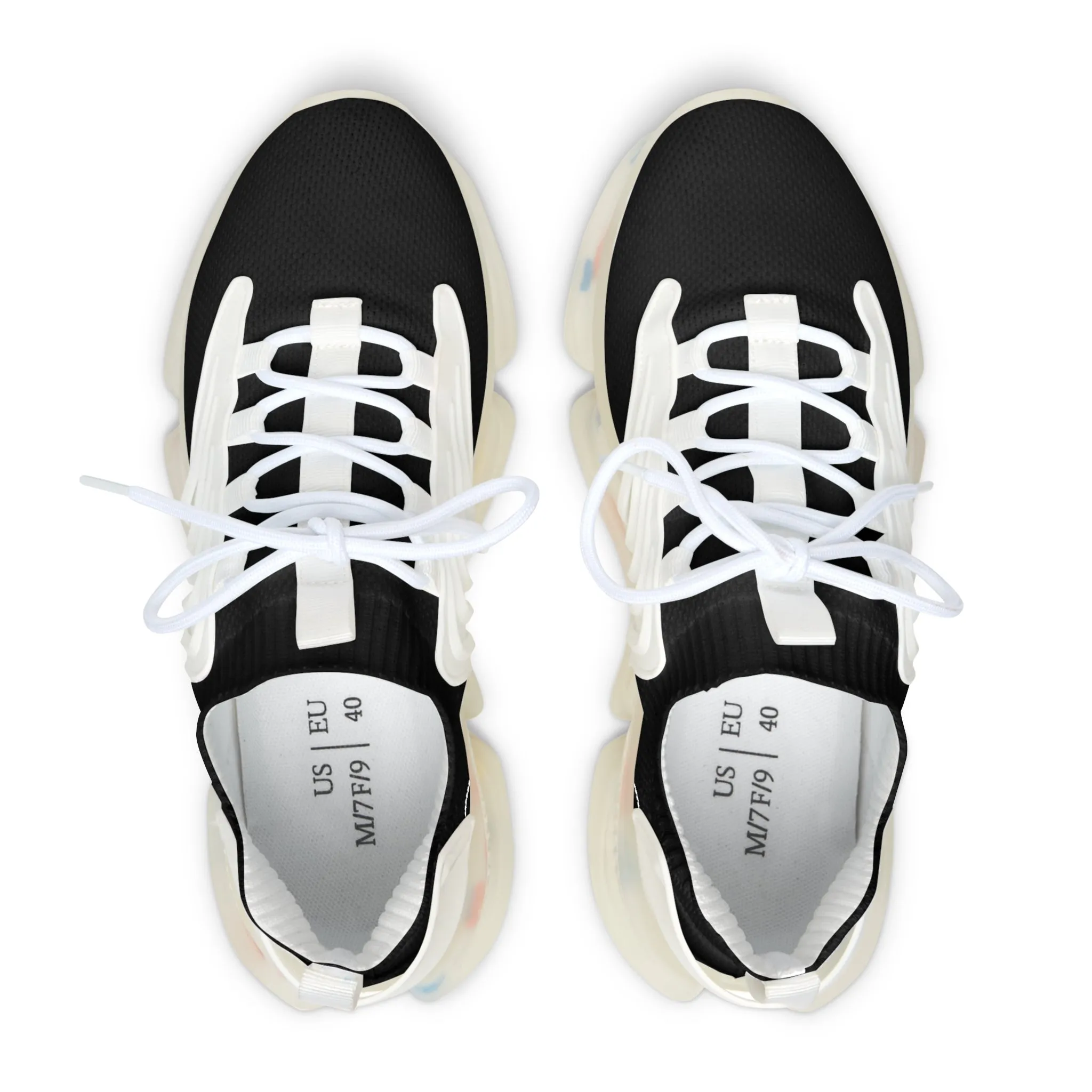 Sneakers Women's Mesh Black by Mariu del Campo.