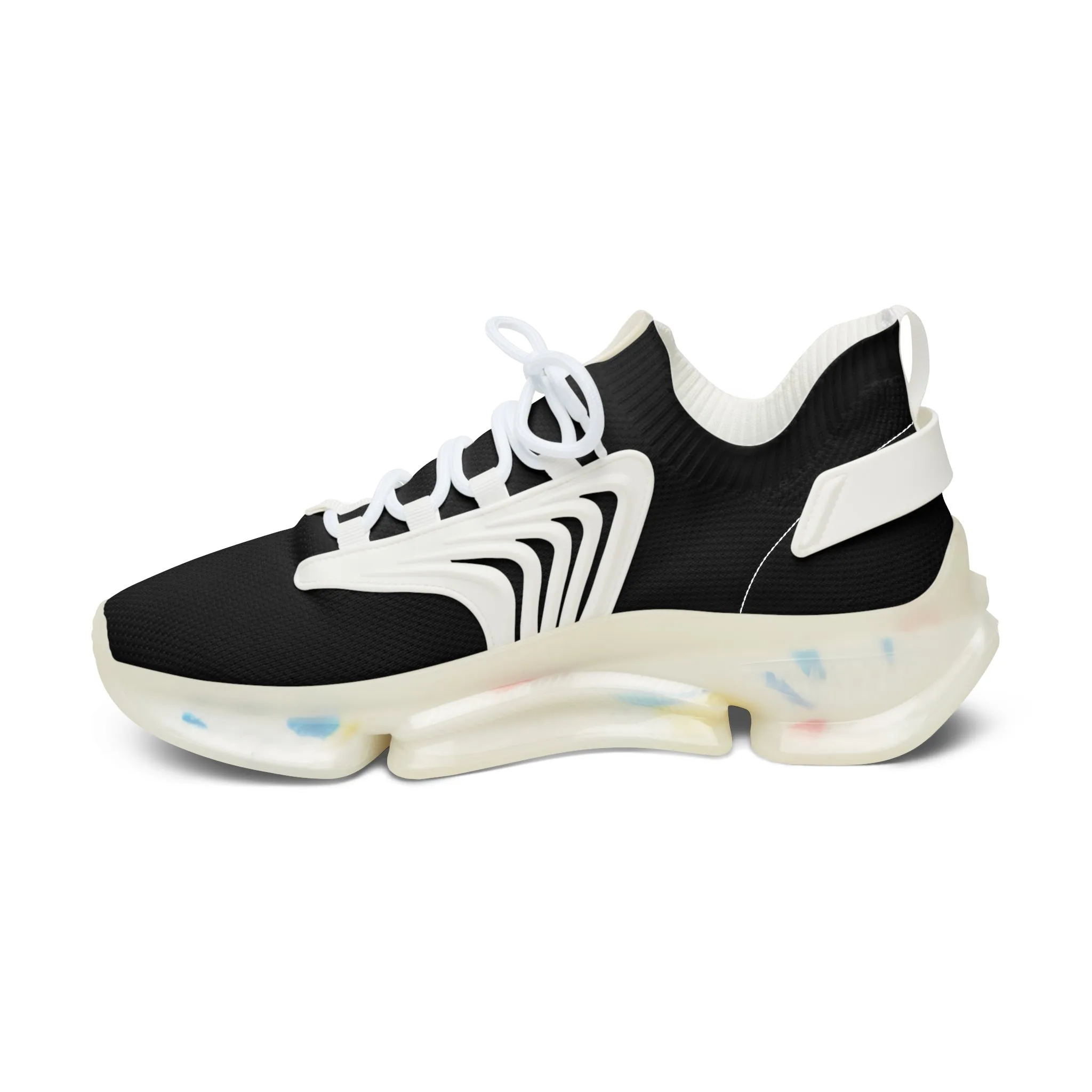 Sneakers Women's Mesh Black by Mariu del Campo.
