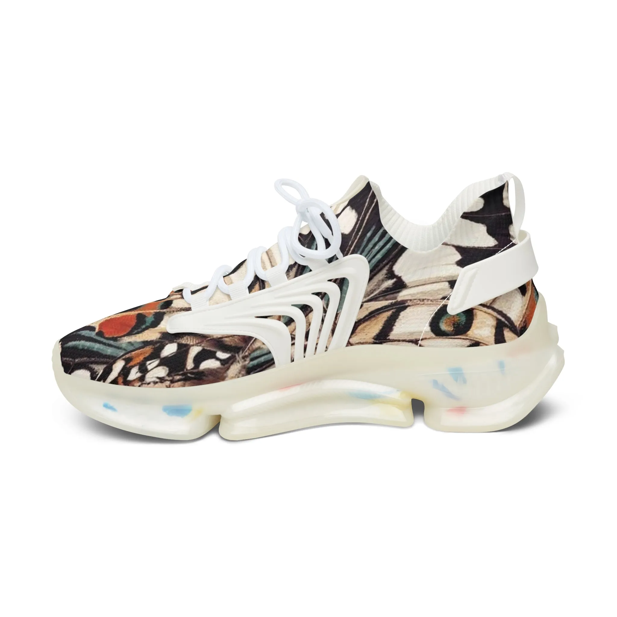 Sneakers Women's Mesh butterfly by Mariu del Campo.