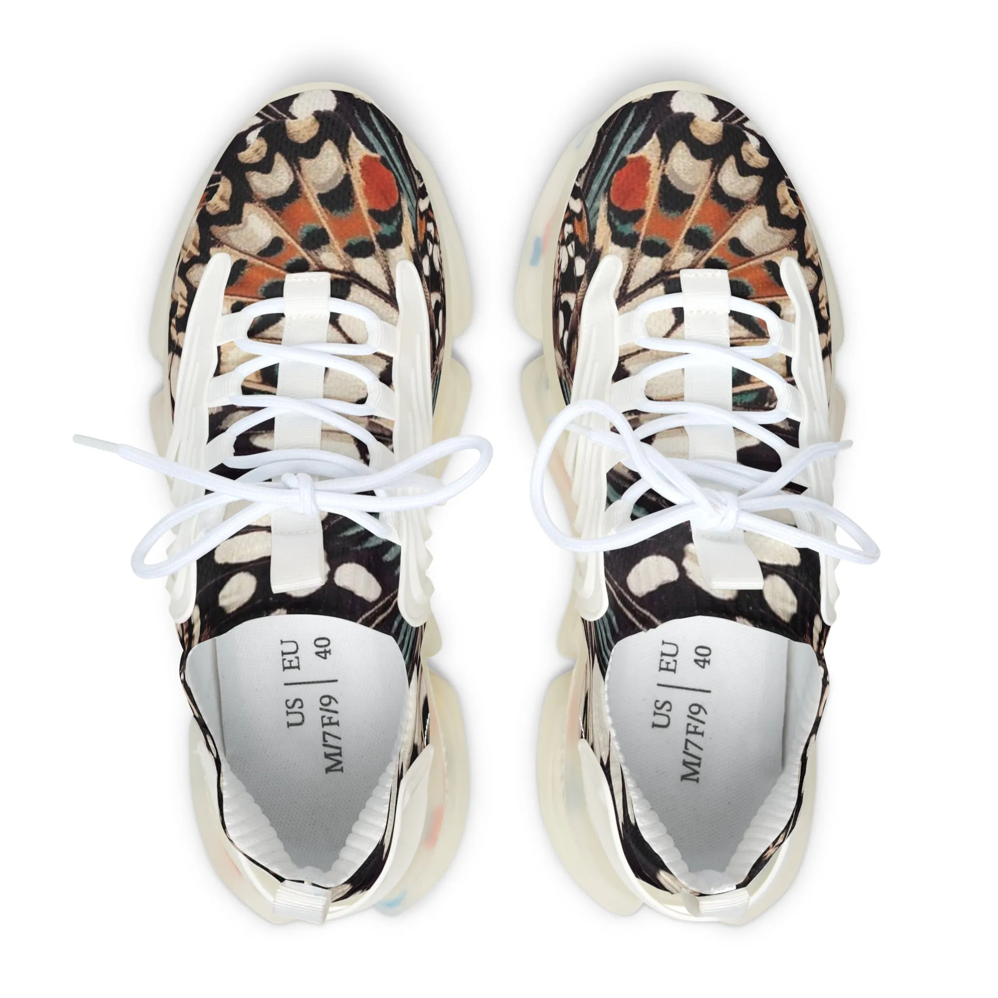 Sneakers Women's Mesh butterfly by Mariu del Campo.