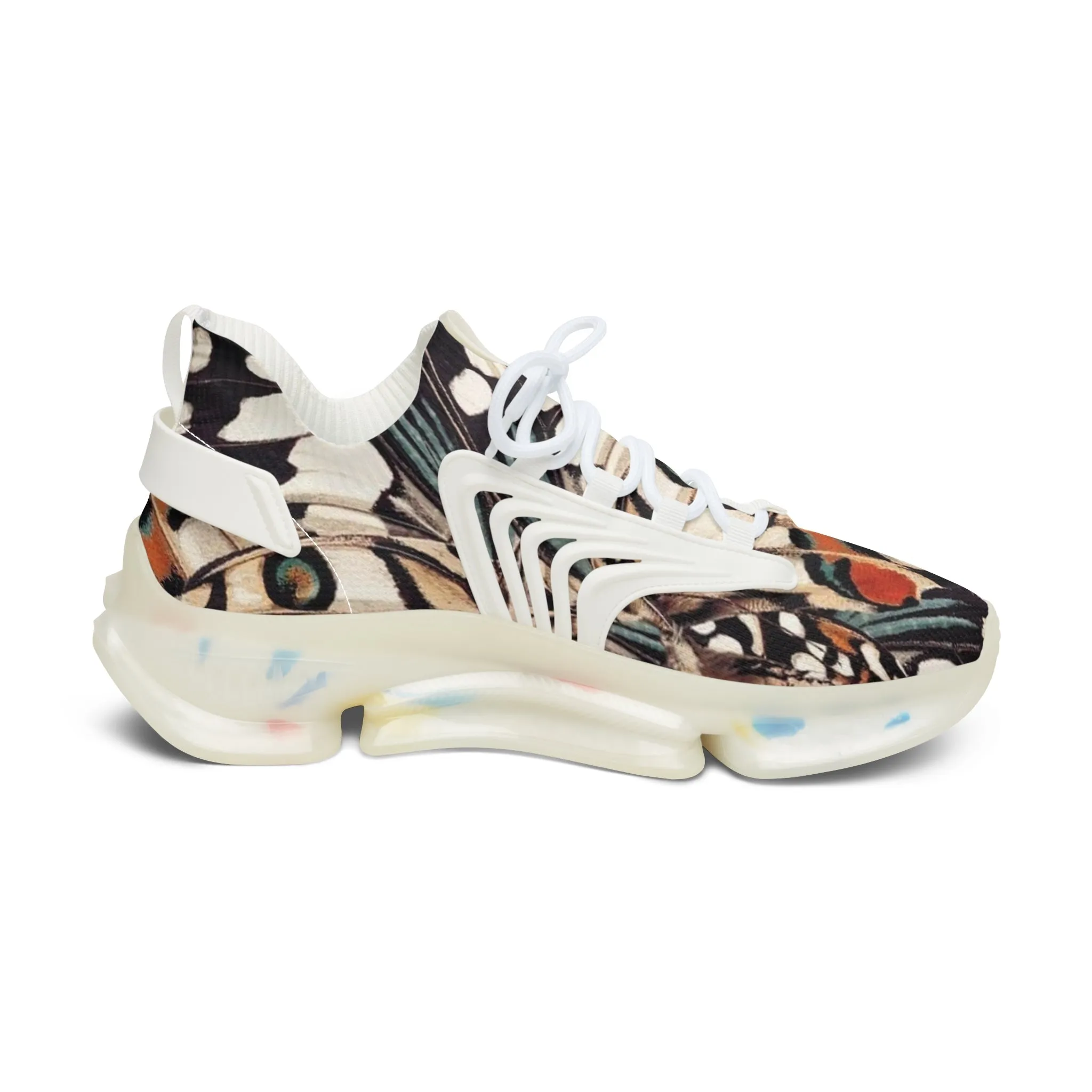 Sneakers Women's Mesh butterfly by Mariu del Campo.