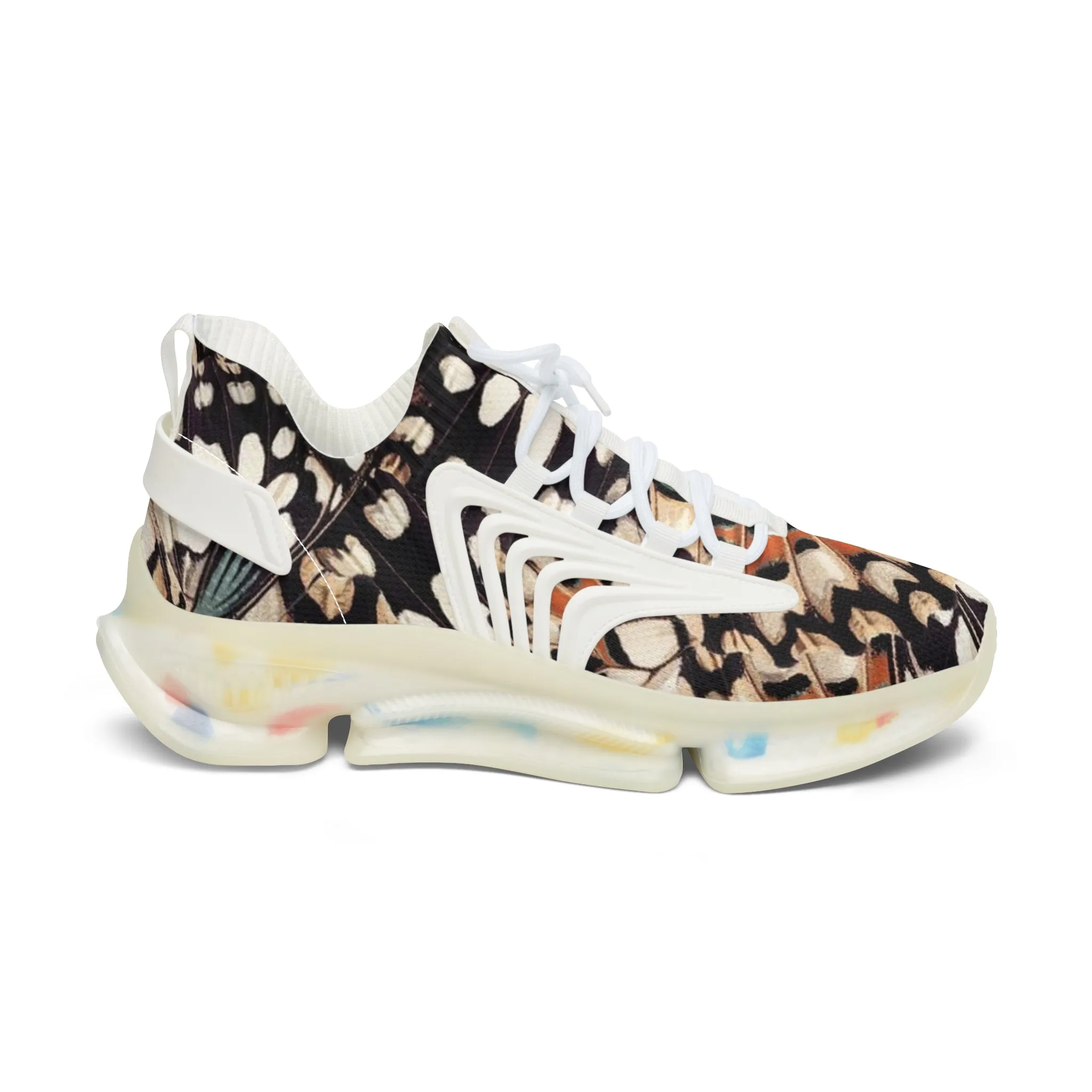 Sneakers Women's Mesh butterfly by Mariu del Campo.