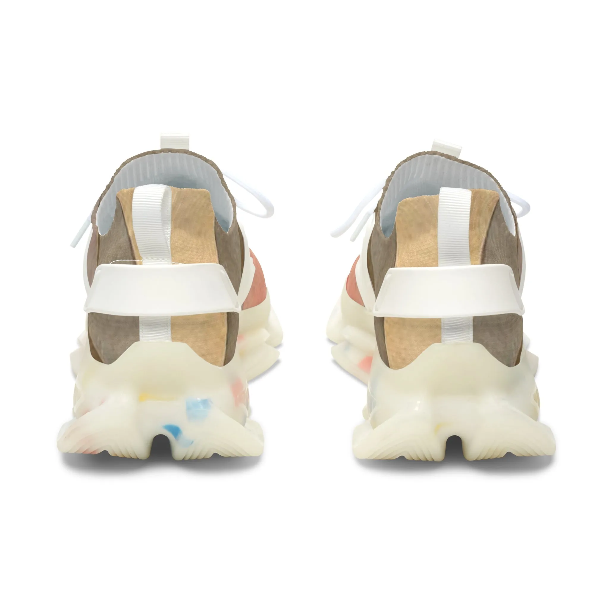 Sneakers Women's Mesh color gradient by Mariu del Campo.