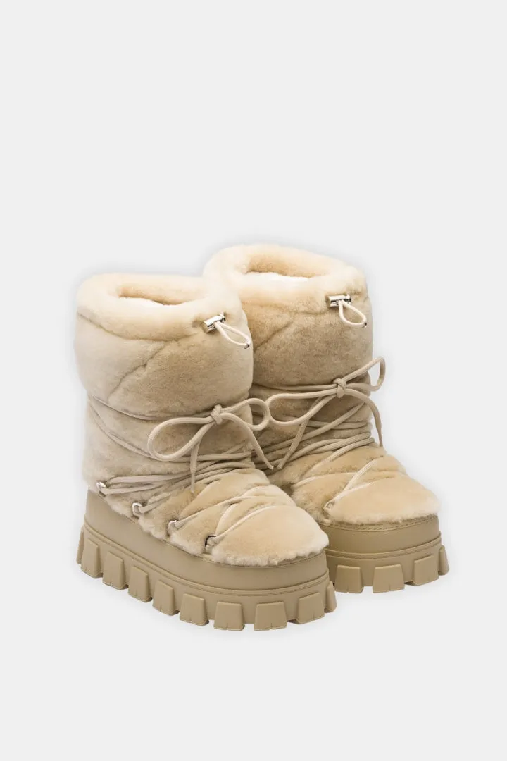 Snow Boots Whit Fur
