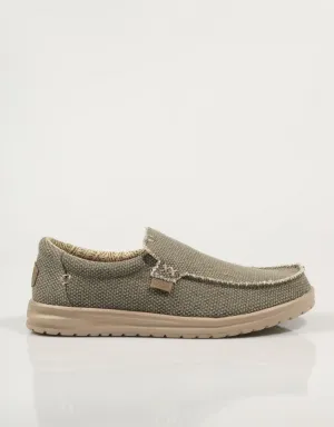  sports shoes DUDE Mikka Braided en Khaki 85020