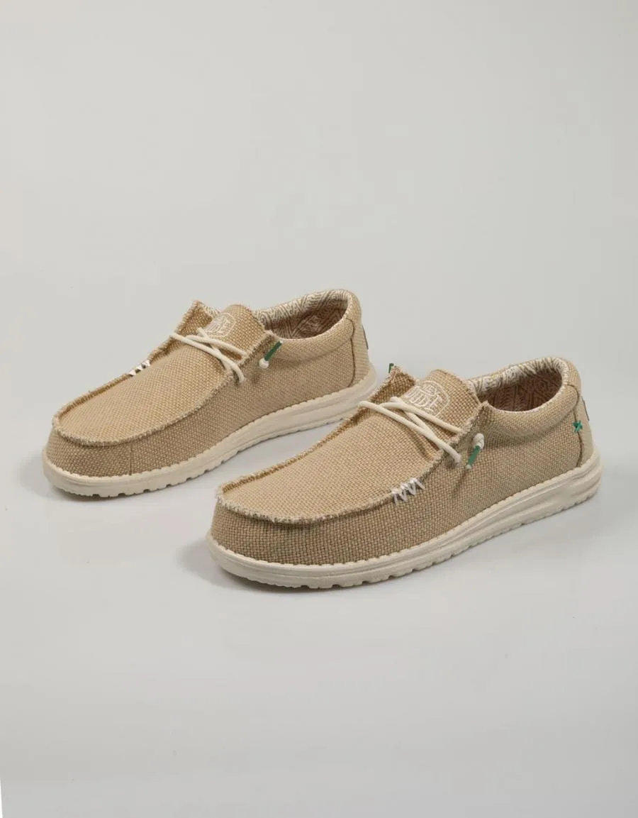  sports shoes DUDE Wally en Beige 82103