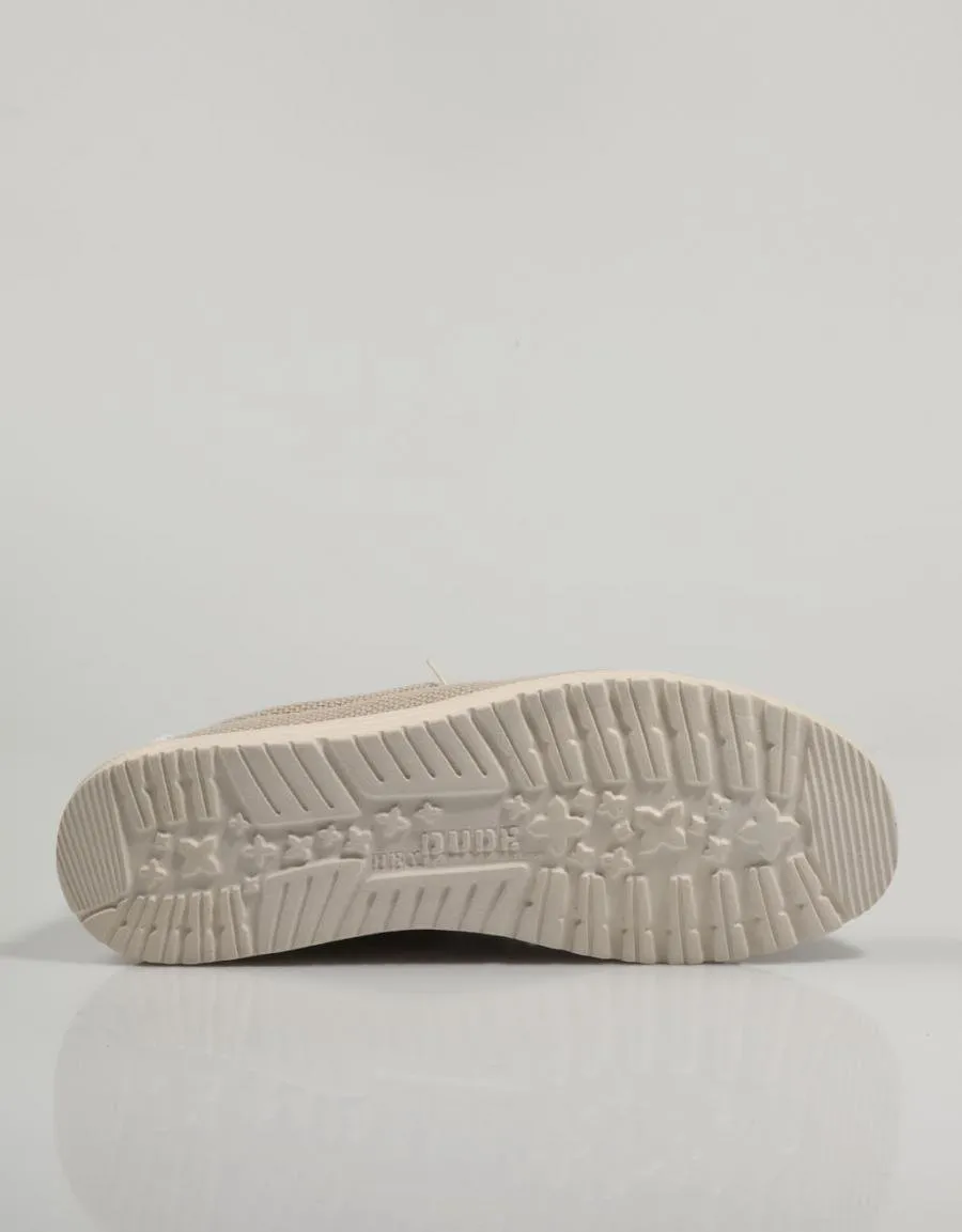  sports shoes DUDE Wally en Beige 82105