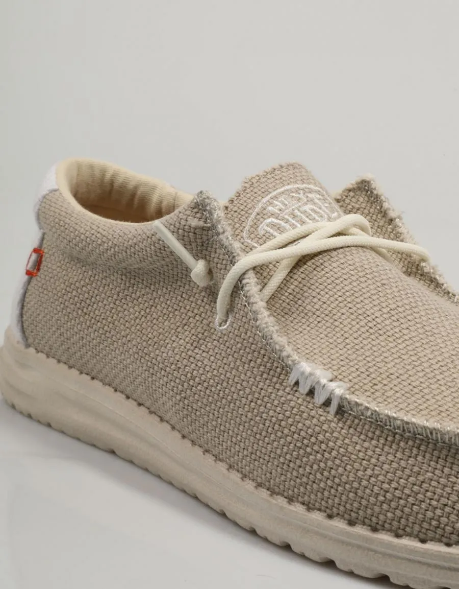  sports shoes DUDE Wally en Beige 82105