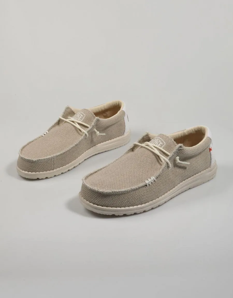  sports shoes DUDE Wally en Beige 82105