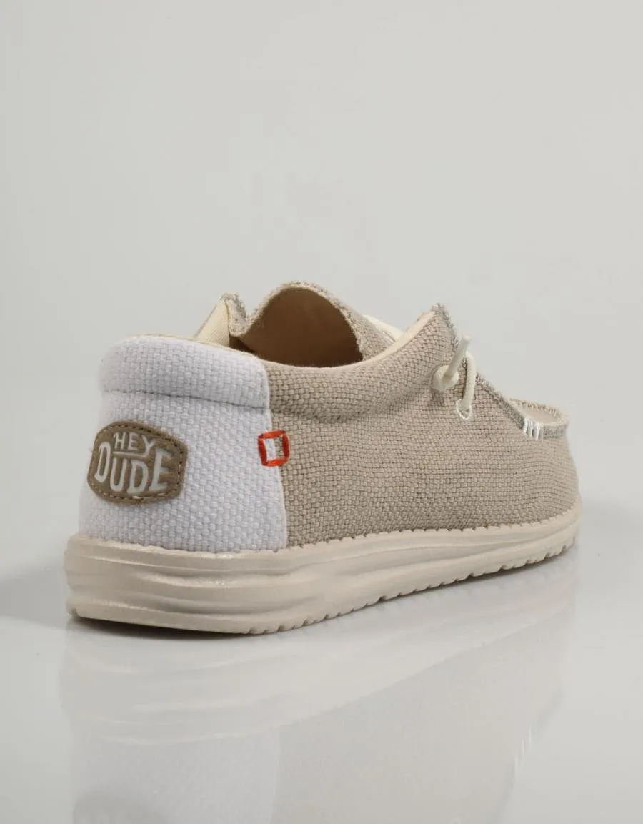  sports shoes DUDE Wally en Beige 82105