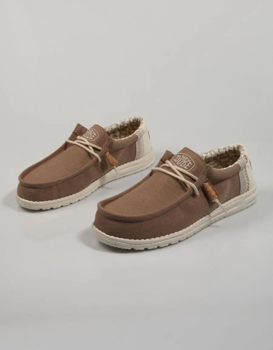  sports shoes DUDE Wally en Brown 82110