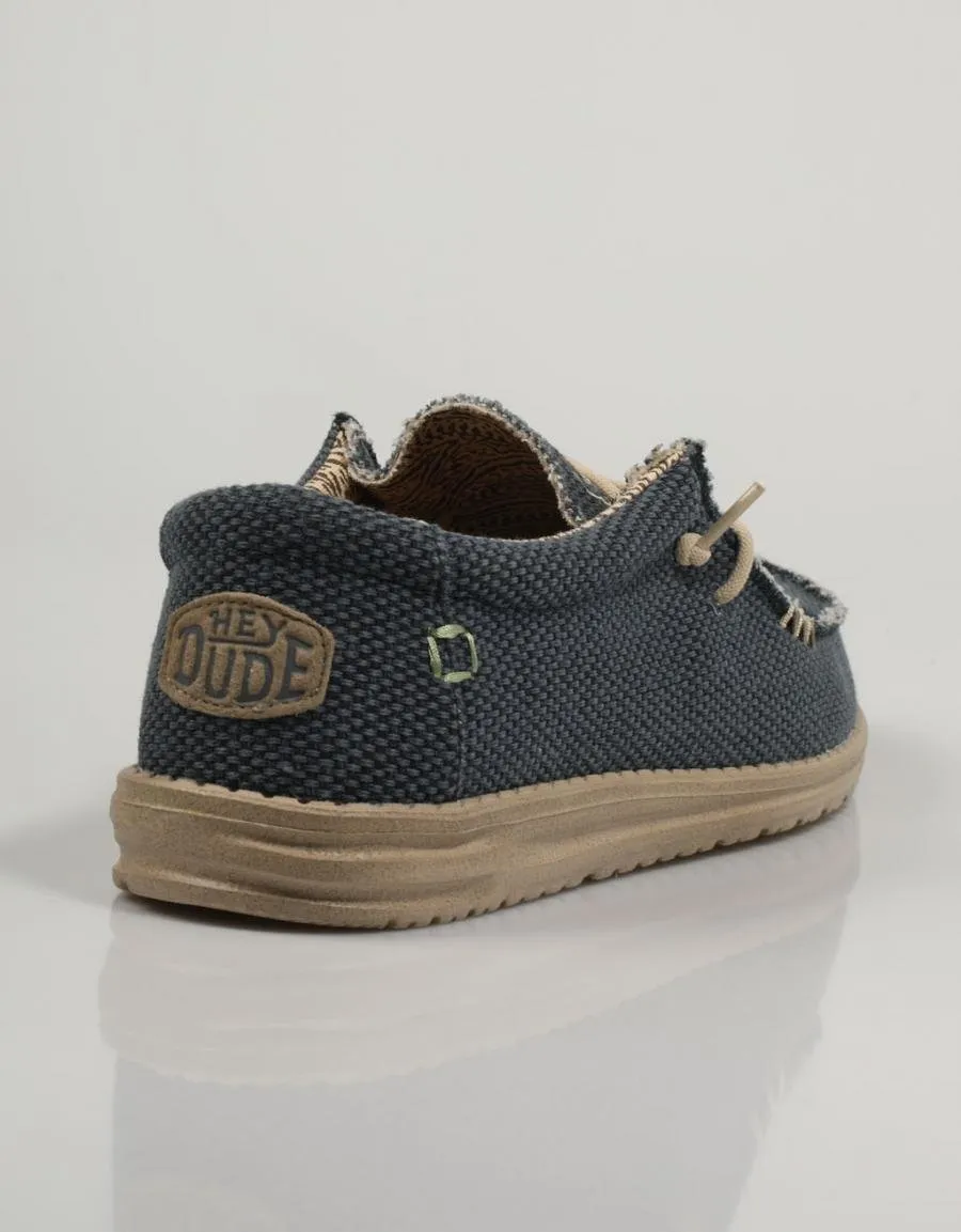  sports shoes DUDE Wally en Navy Blue 82104