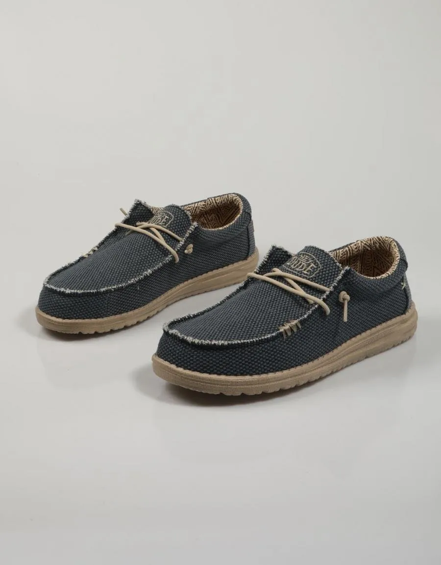  sports shoes DUDE Wally en Navy Blue 82104