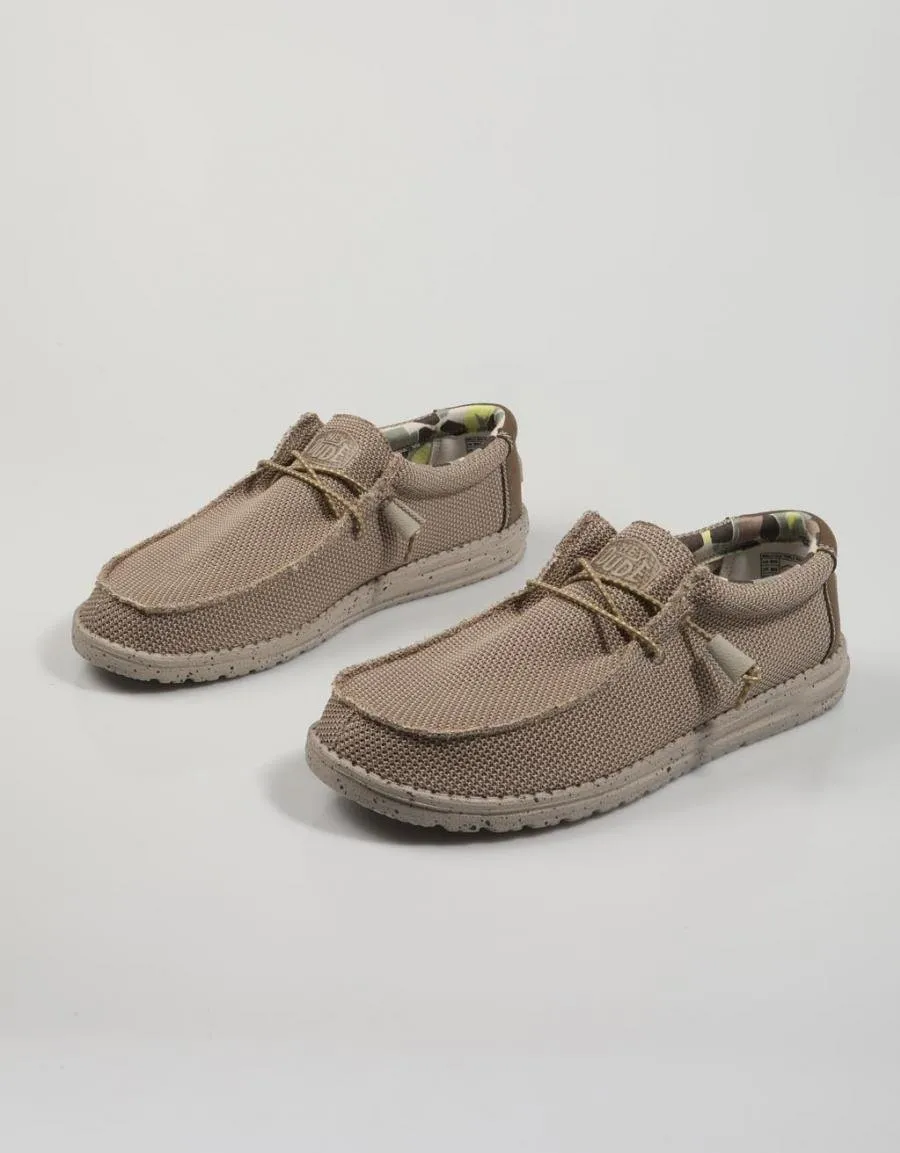  sports shoes DUDE Wally en Taupe 82116