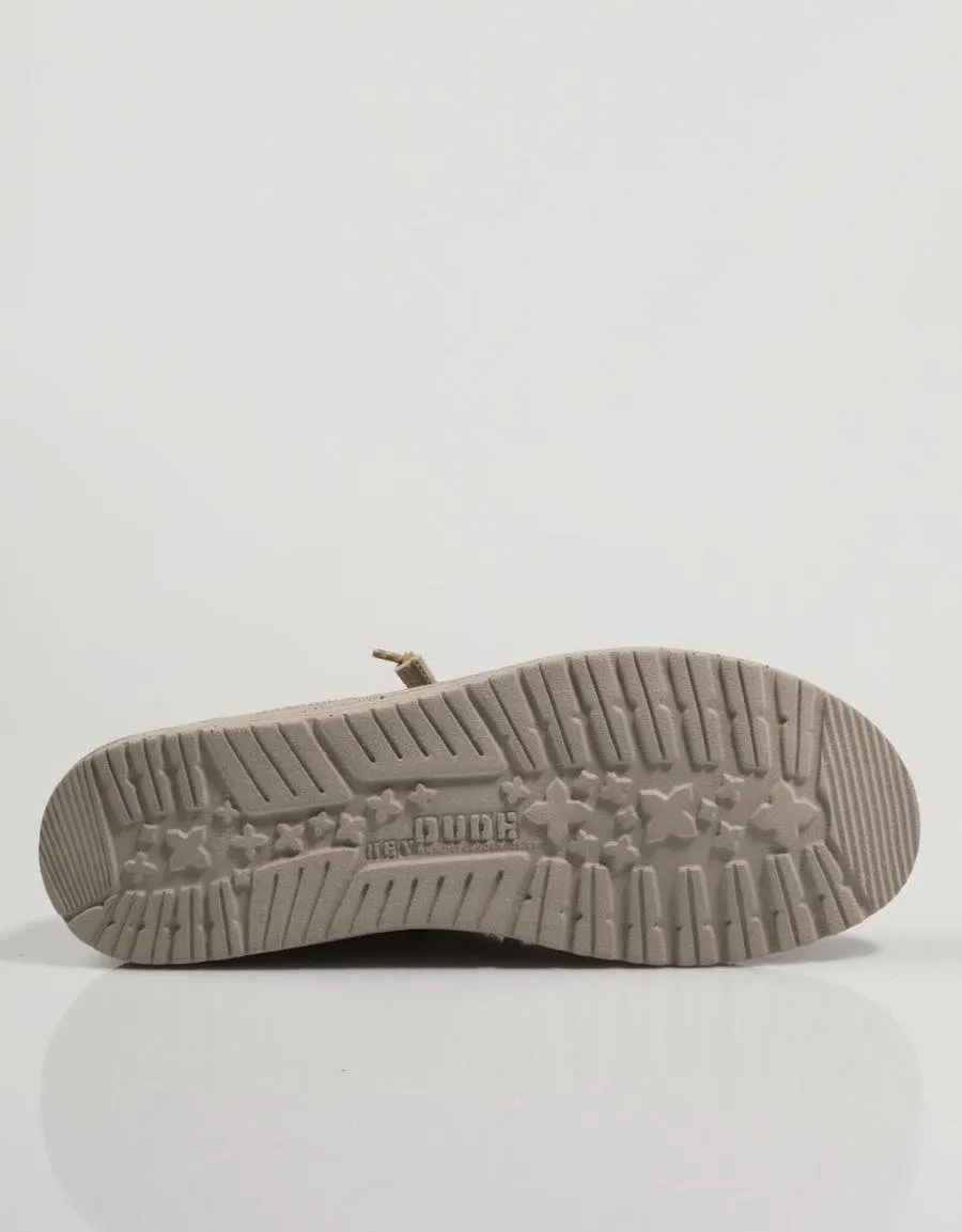  sports shoes DUDE Wally en Taupe 82116