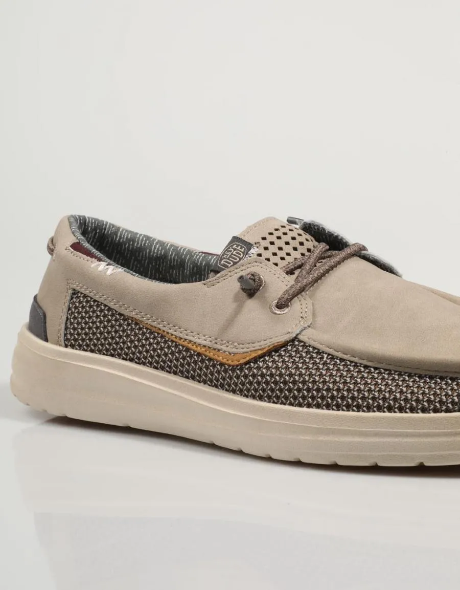  sports shoes DUDE Welsh en Beige 82117