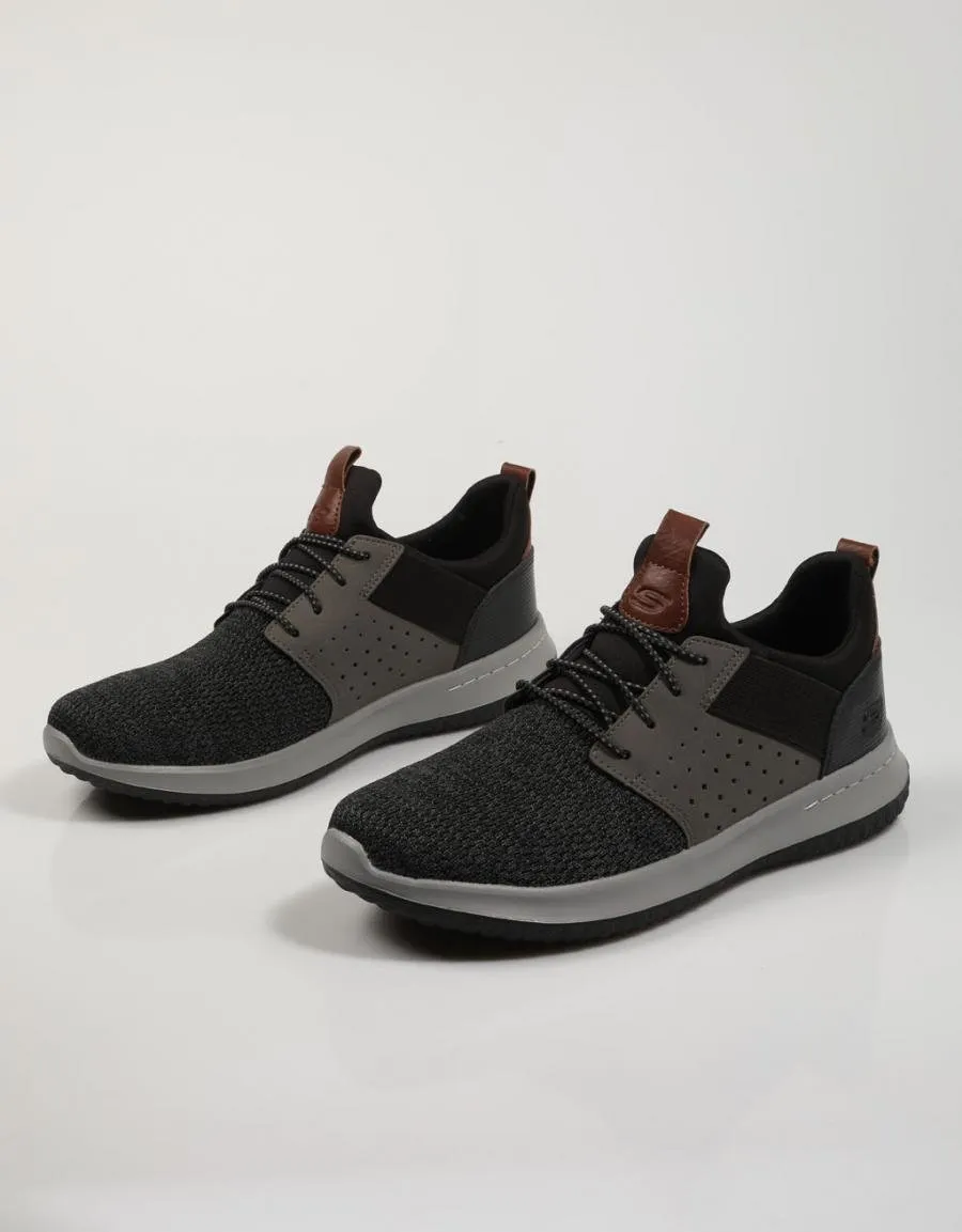  sports shoes SKECHERS Delson en Black 76257