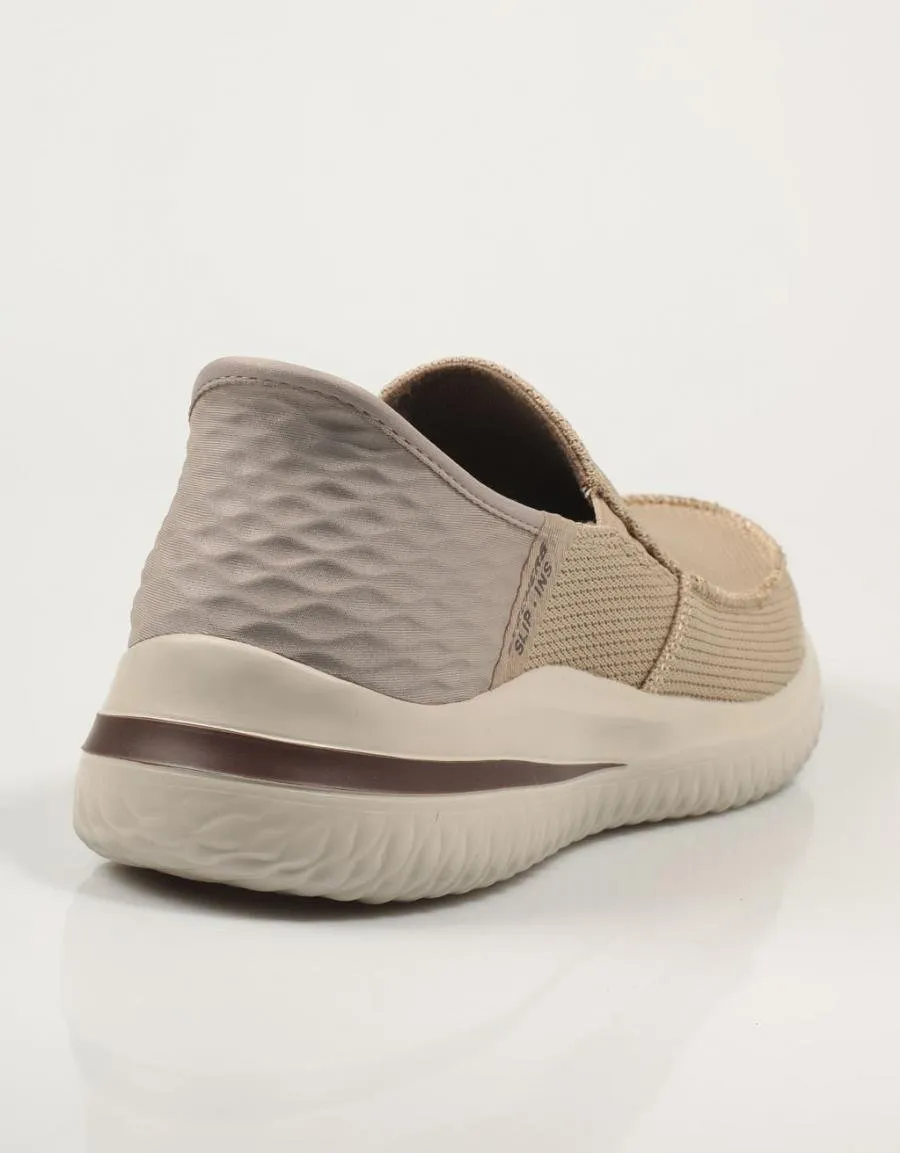  sports shoes SKECHERS Slip Ins Delson 3 0 Cabrino en Taupe 84421