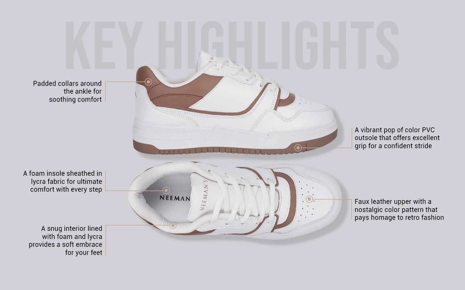 The SneakPops : White Tan