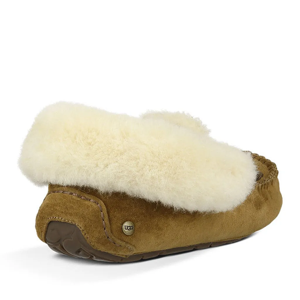 UGG Australia Women's Alena Suede Slipper in Chestnut