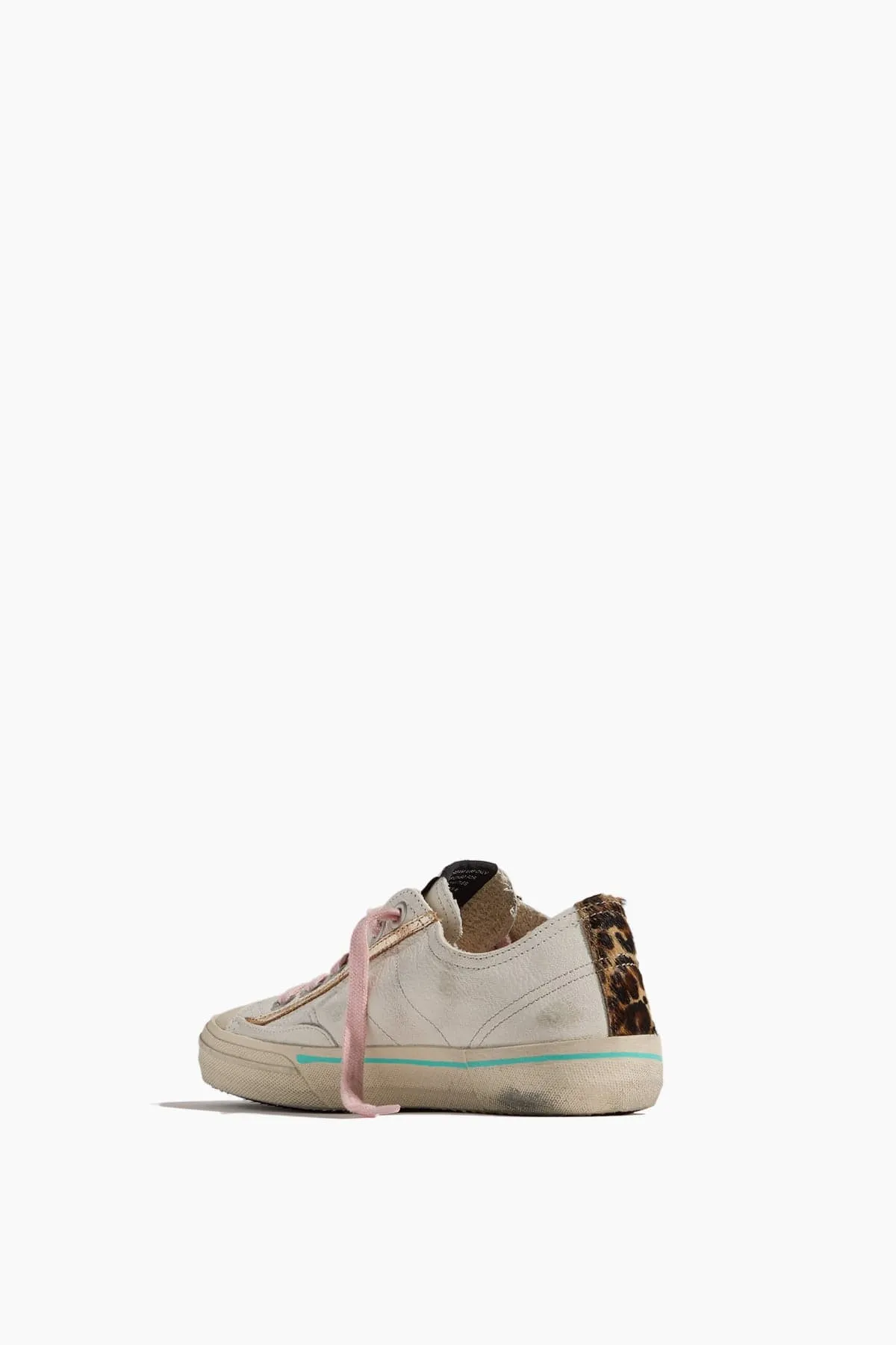 V-Star 2 Sneaker in White/Silver/Beige/Brown Leo