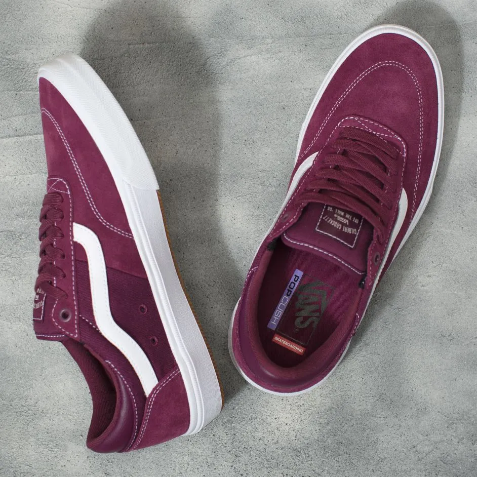 Vans Gilbert Crockett Skateboard Shoe - Mauve/Wine