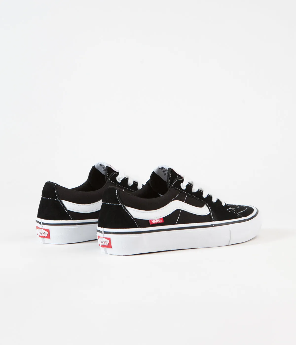 Vans Sk8-Low Pro Shoes - Black / White