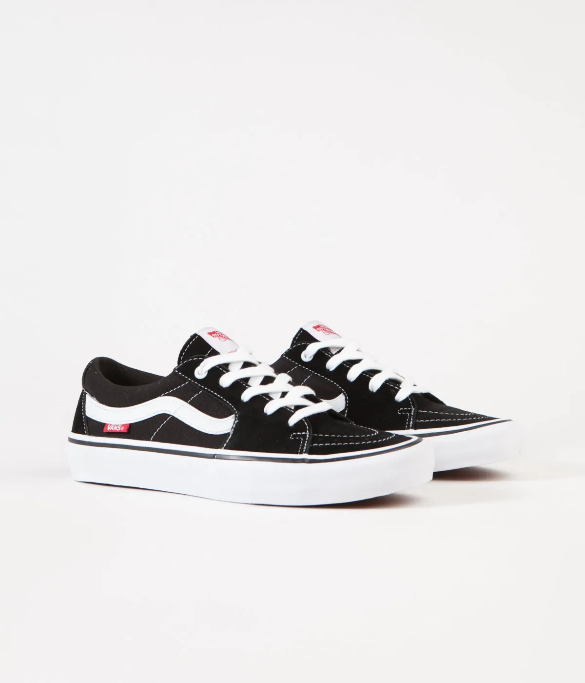 Vans Sk8-Low Pro Shoes - Black / White