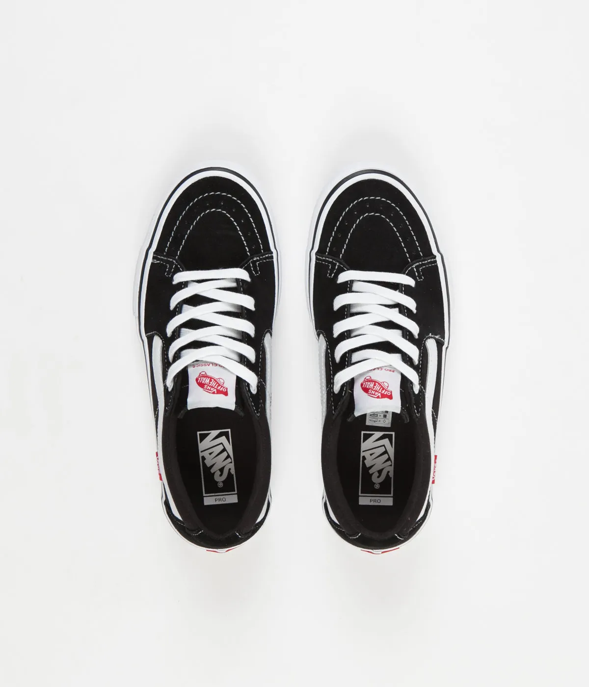Vans Sk8-Low Pro Shoes - Black / White