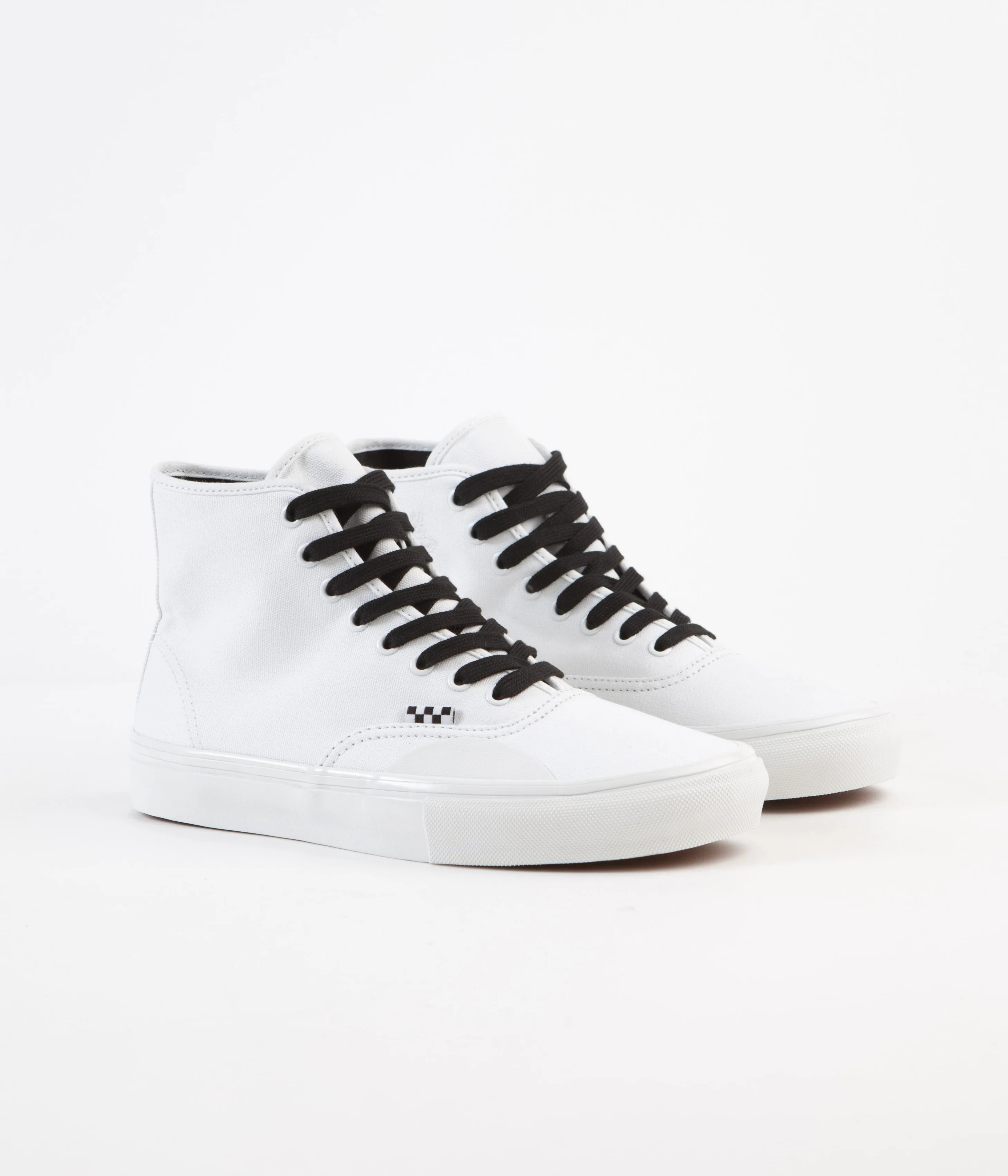 Vans Skate Authentic High LTD Shoes - (Andrew Allen) White / Hockey