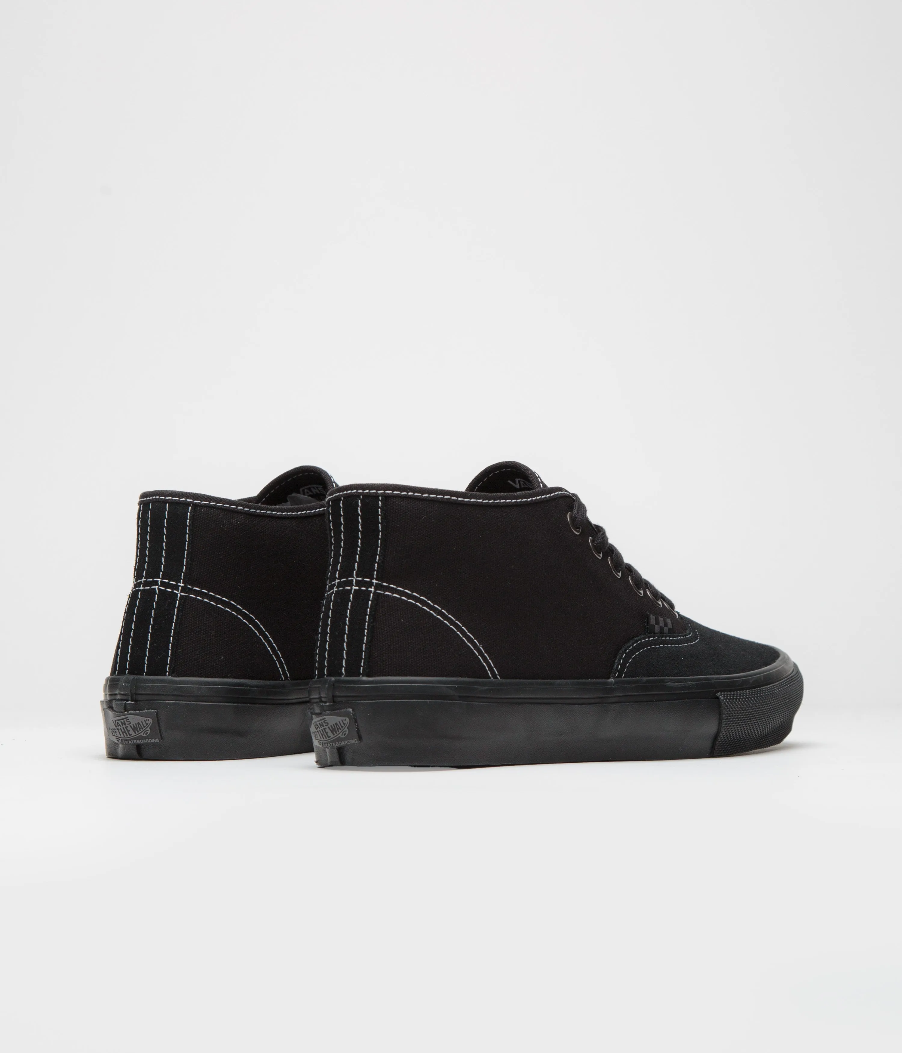 Vans Skate Authentic Mid Shoes - Blackout