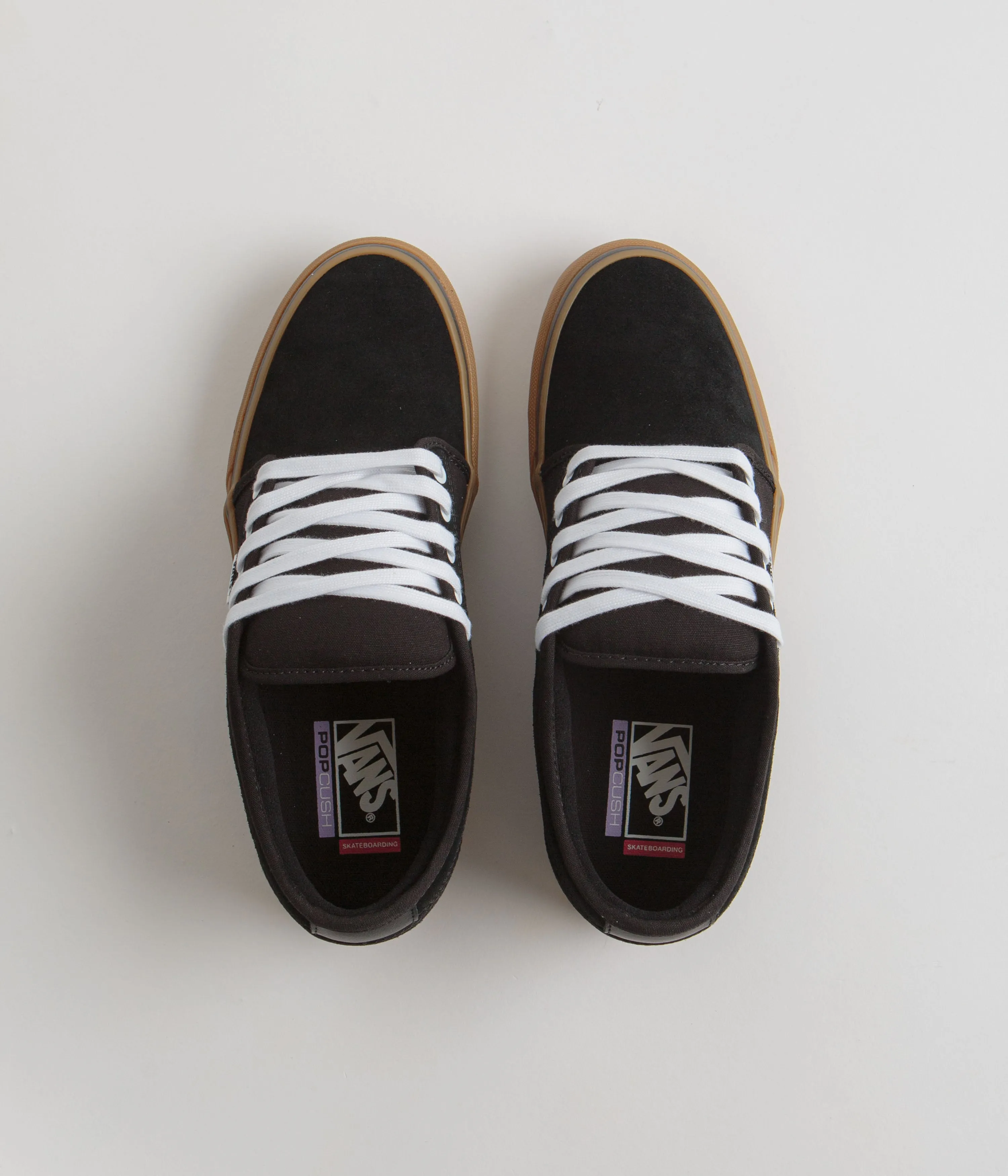 Vans Skate Chukka Low Shoes - Black / Black / Gum