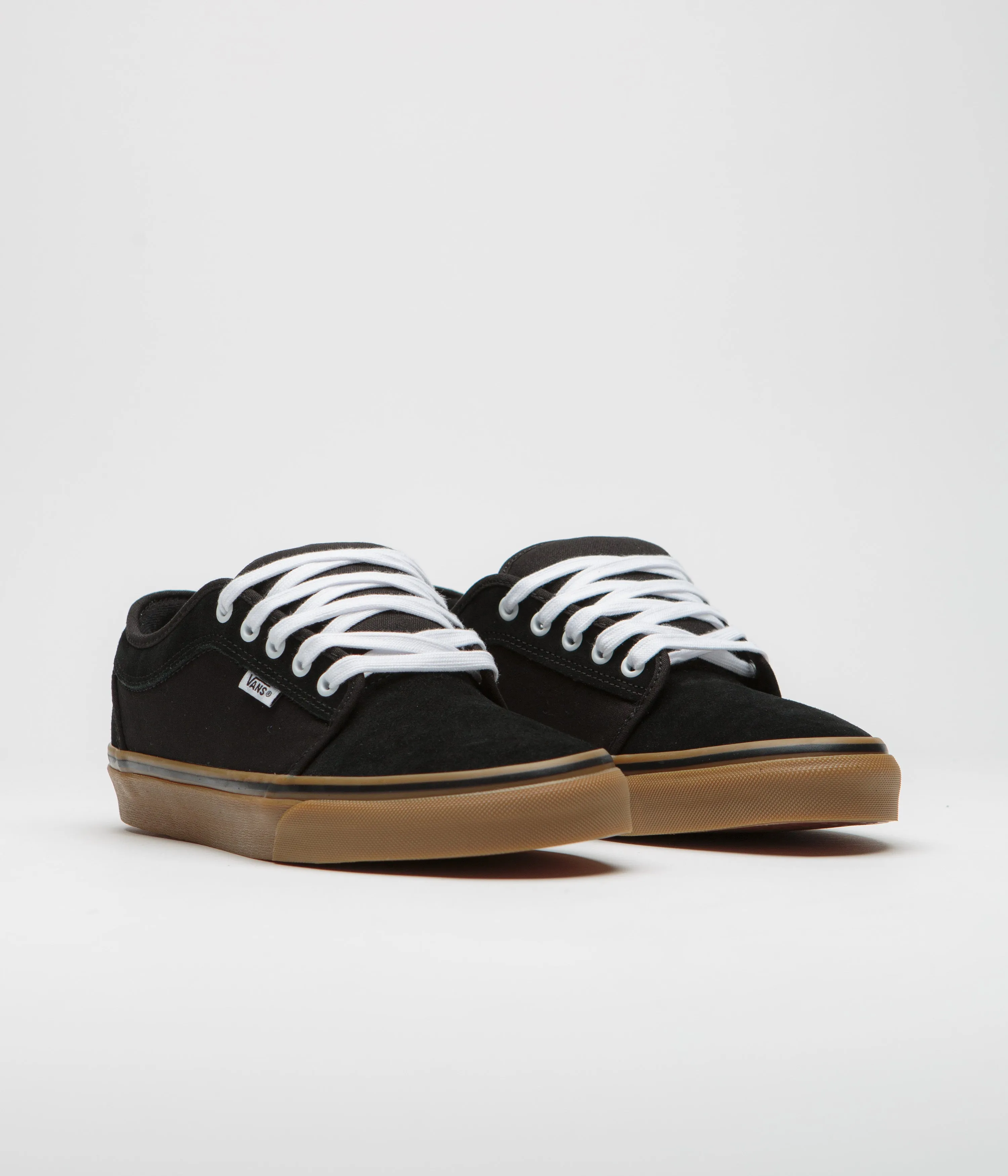 Vans Skate Chukka Low Shoes - Black / Black / Gum