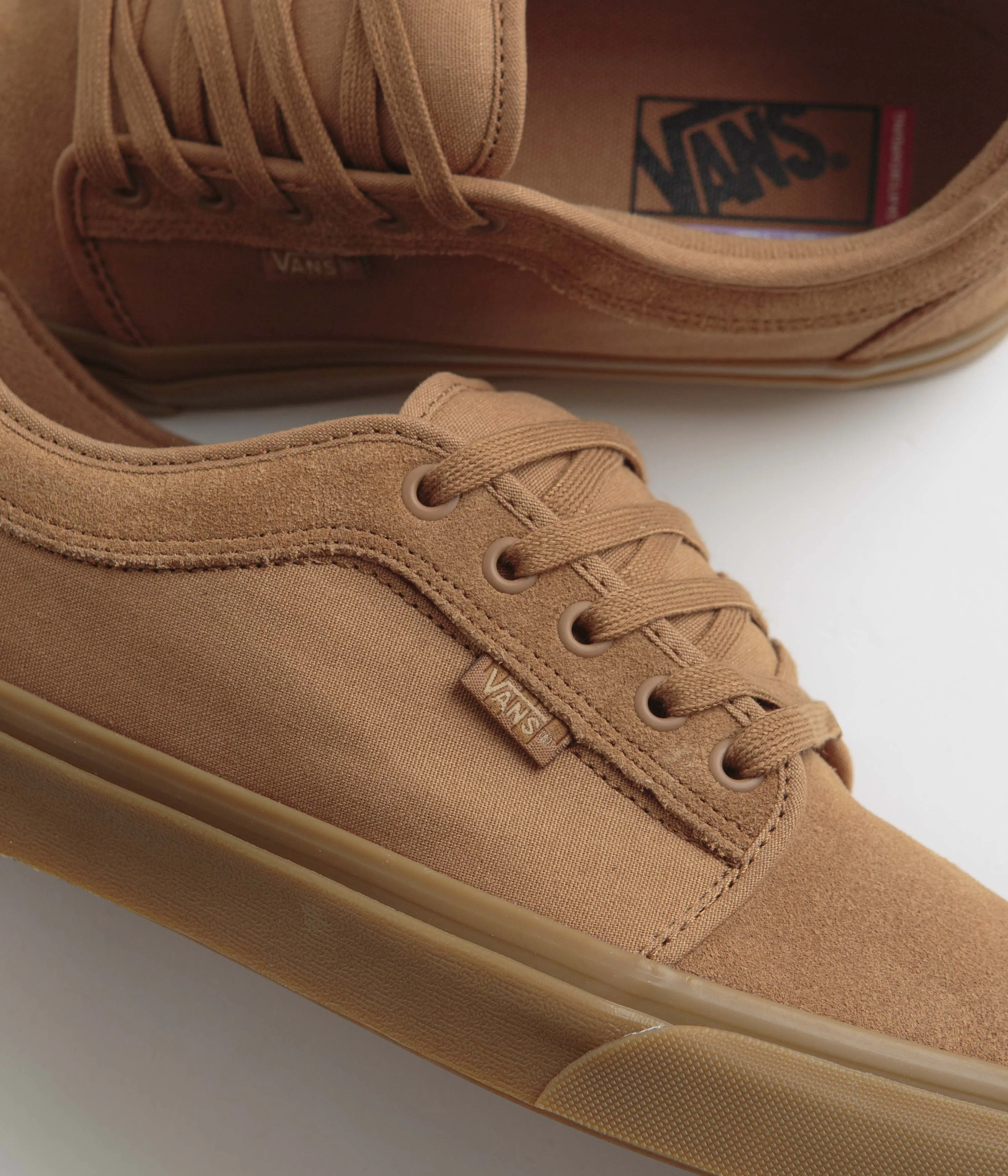 Vans Skate Chukka Low Shoes - Light Brown / Gum